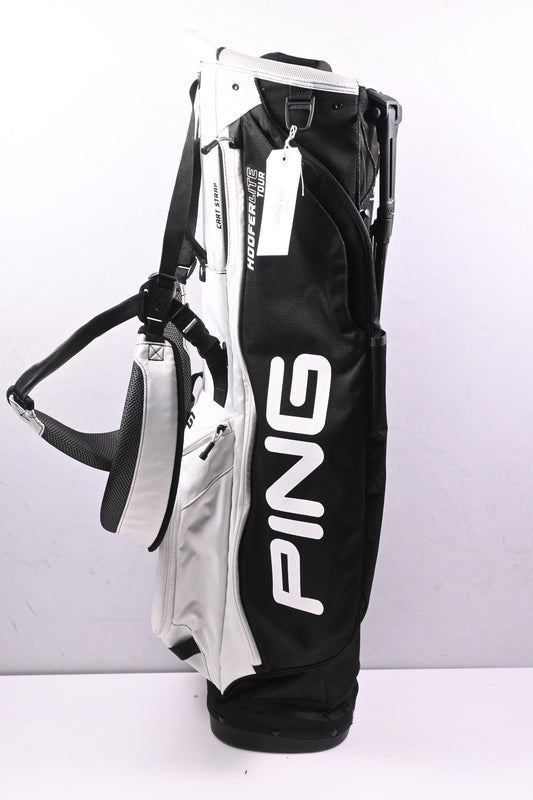 Ping Hoofer Lite Tour Stand Bag / 4-Way Divider / Black, White