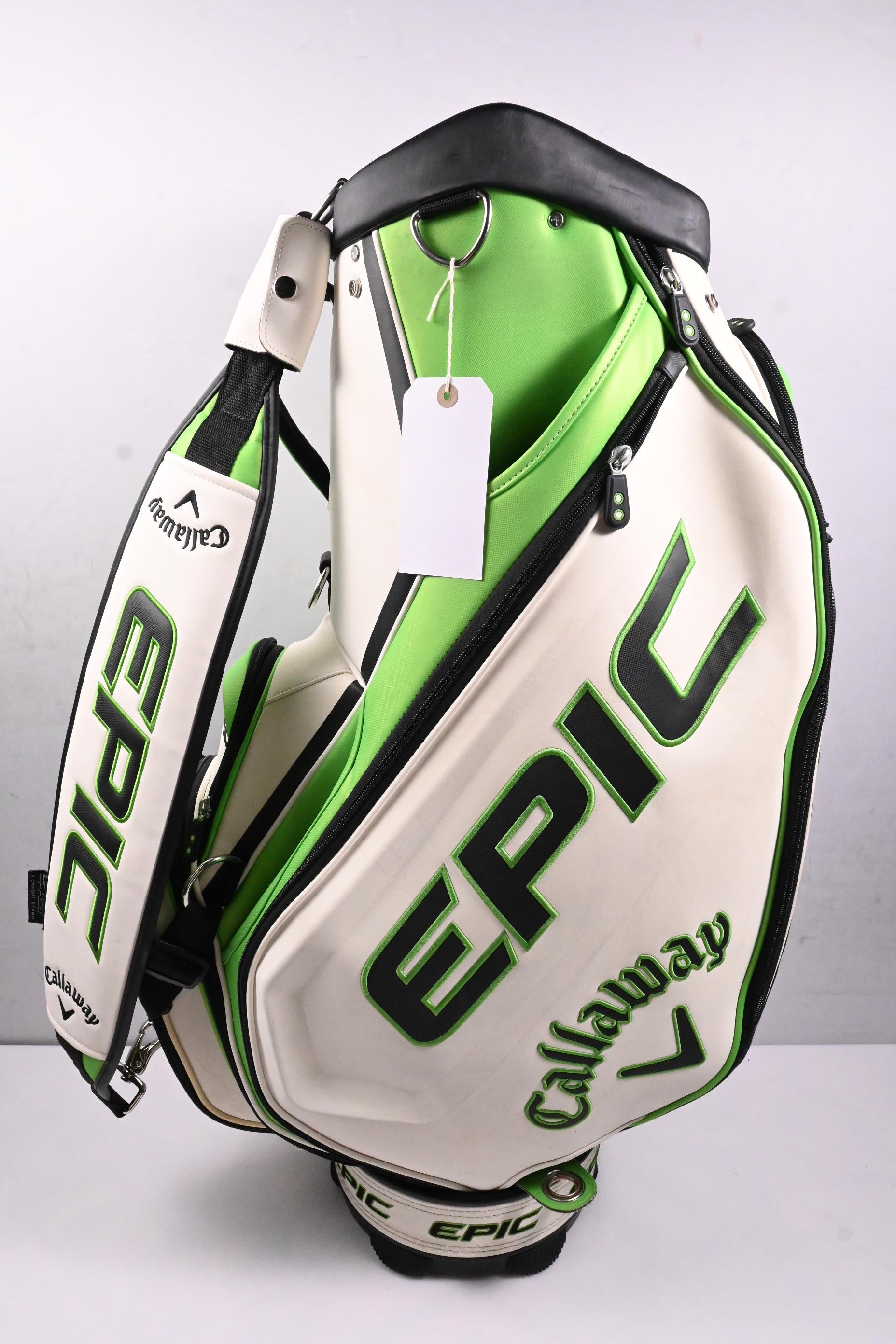 Callaway Epic Tour Bag / 6-Way Divider / Green, White