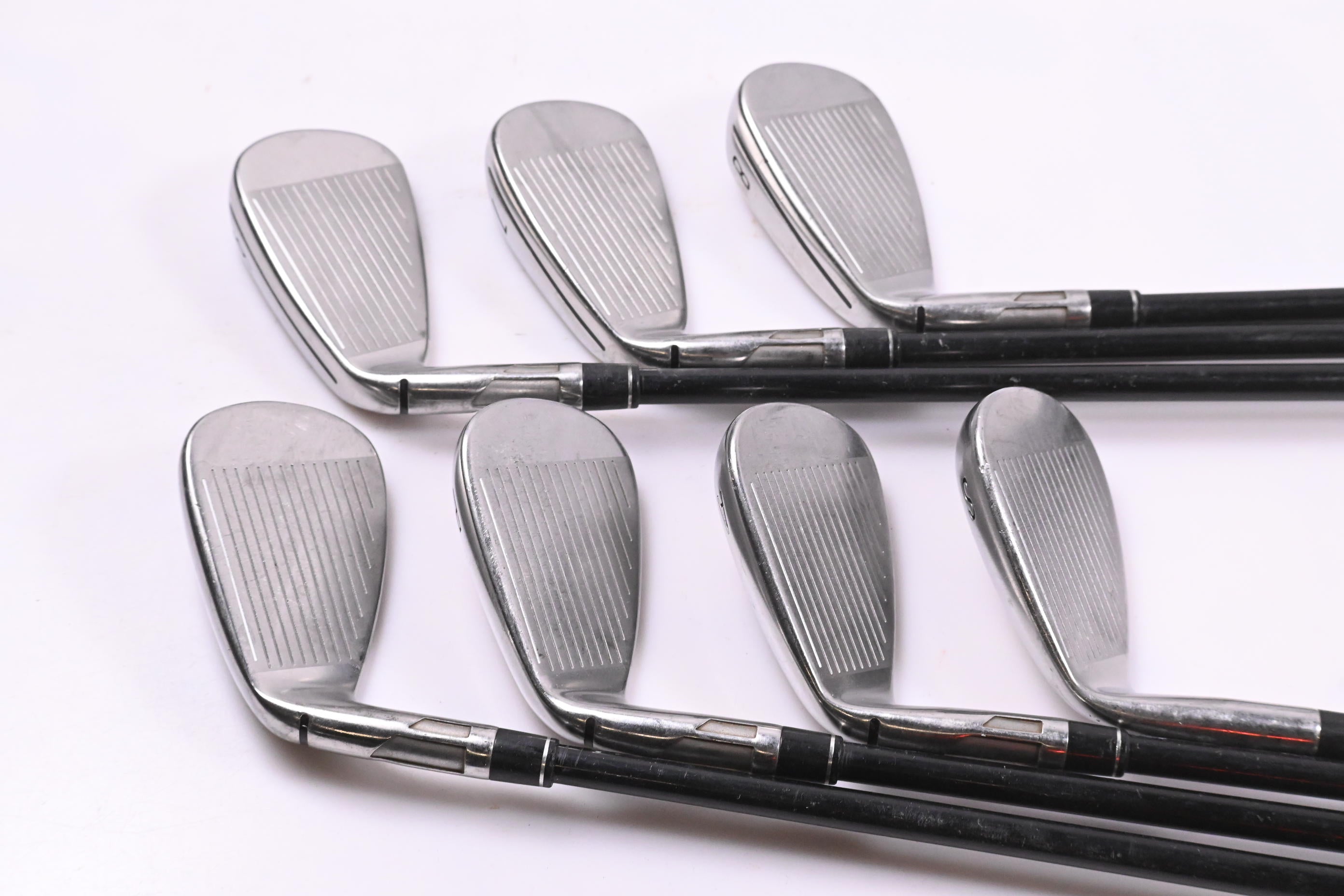Taylormade Stealth Irons / 6=PW+AW+SW / Stiff Flex Ventus Red 7 Shaft