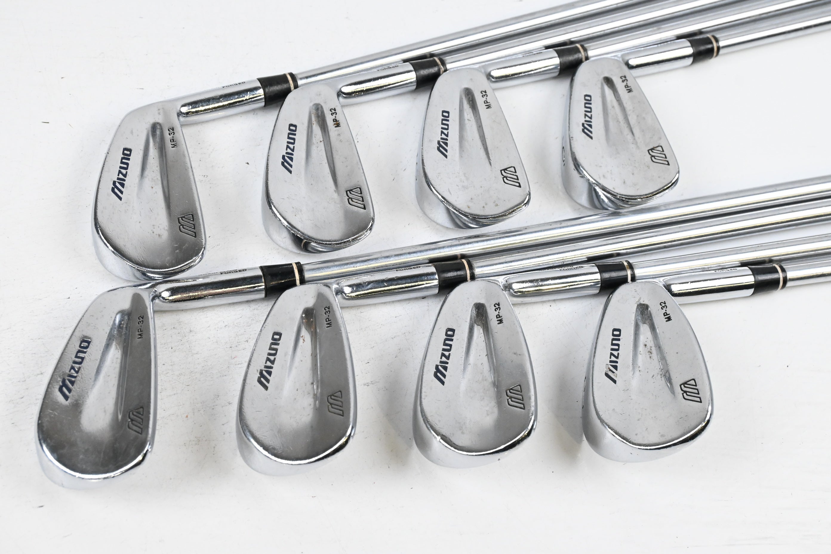 Mizuno MP-32 Irons / 3-PW / Stiff Flex Project X Precision Rifle Shafts