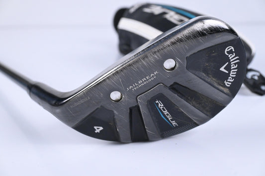 Left Hand Callaway Rogue #4 Hybrid / 21 Degree / Regular Flex Aldila Synergy 60