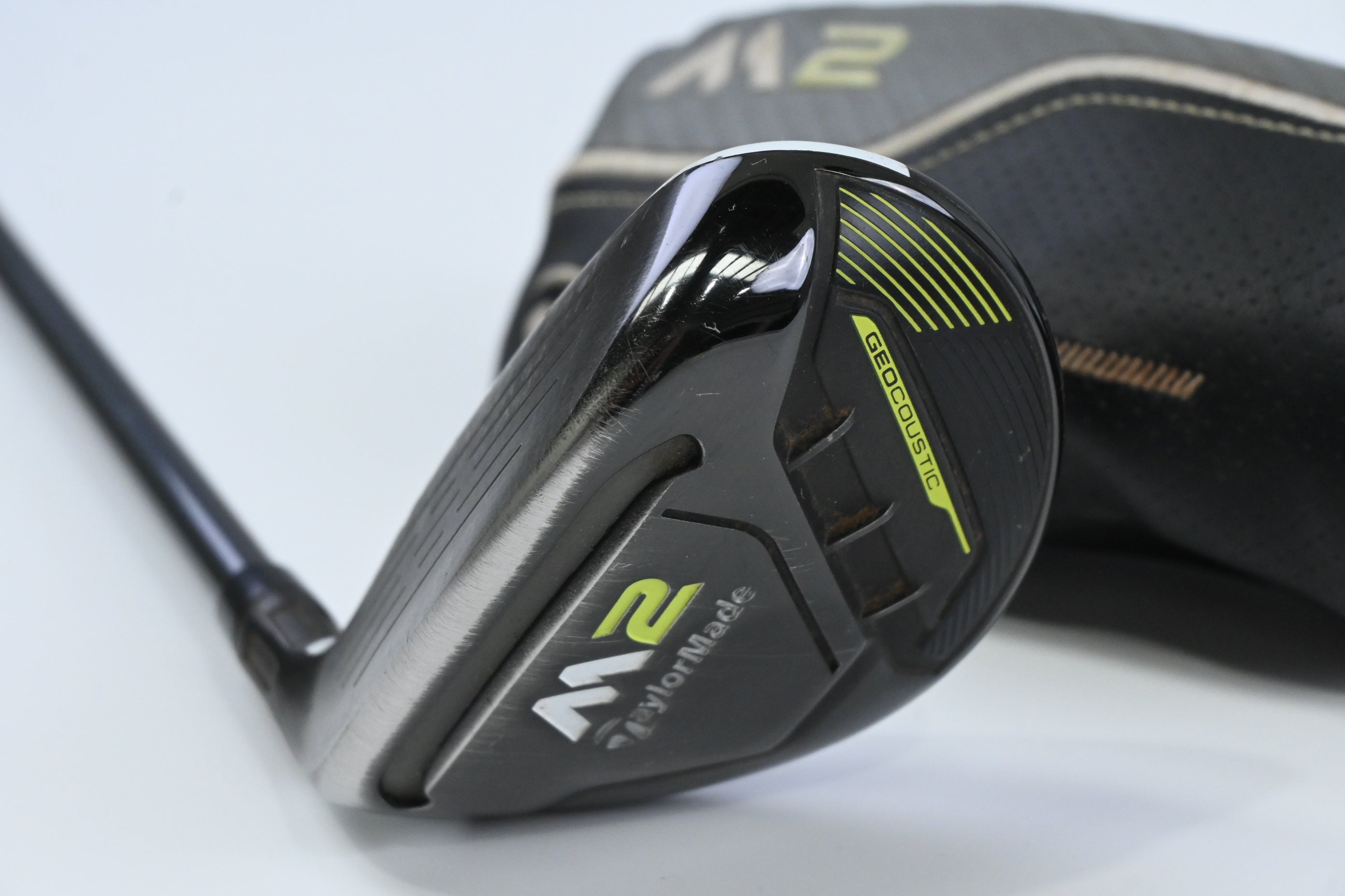 Left Hand Taylormade M2 2017 #3 Hybrid / 19 Degree / Senior Flex M2 Reax 55