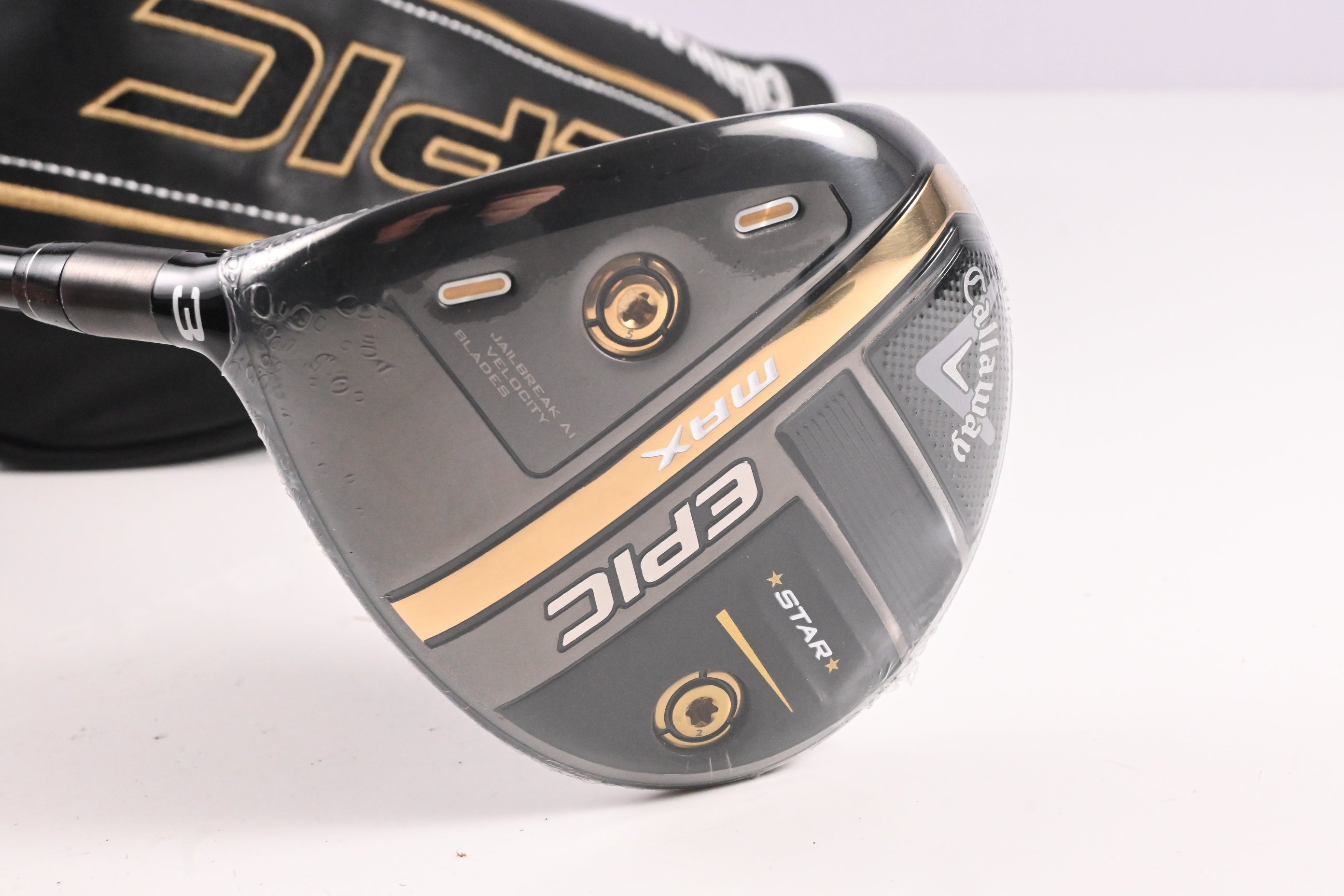 Left Hand Callaway Epic Max Star #3 Wood / 15 Degree / X Flex MMT 80 Shaft