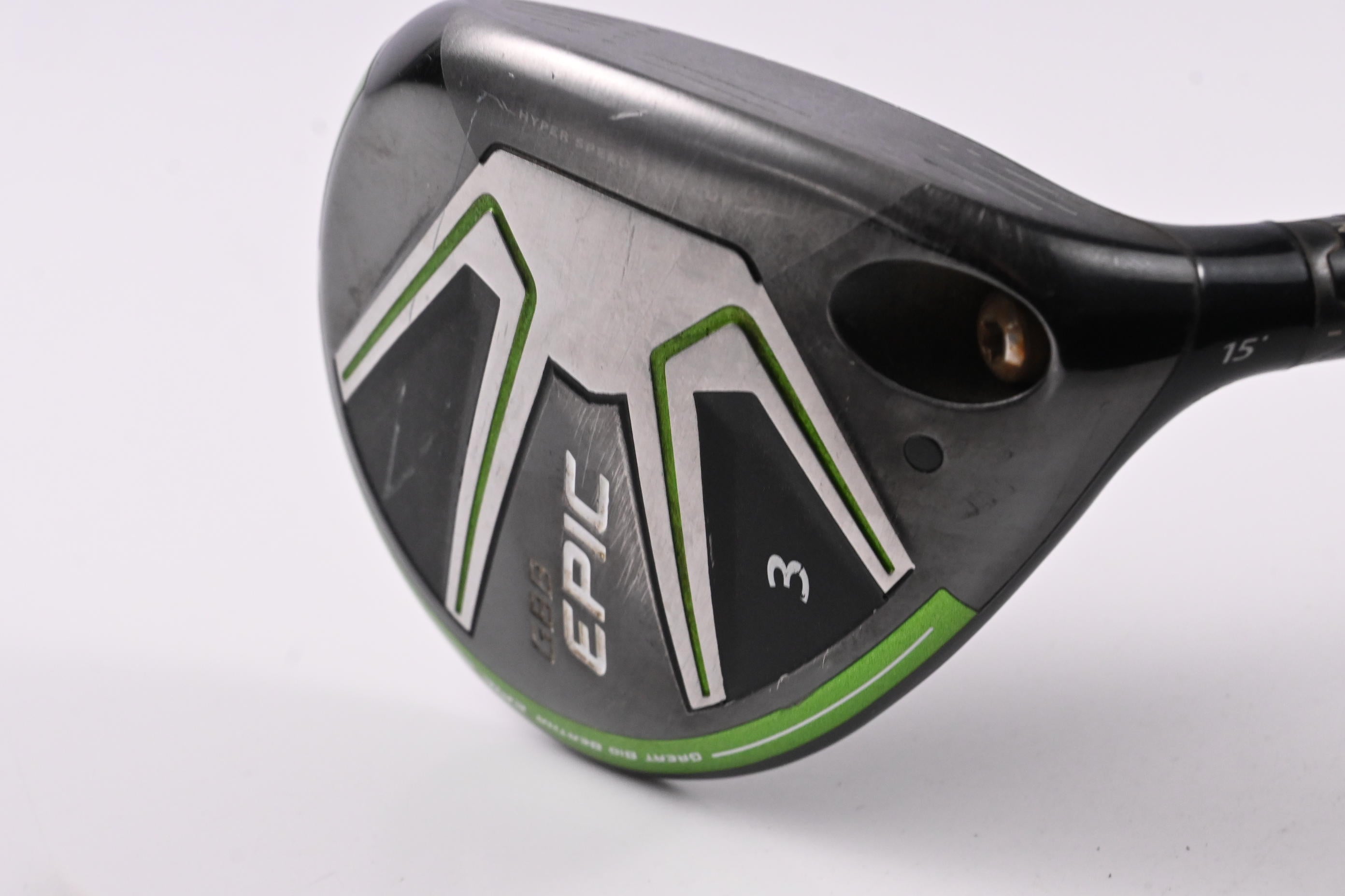 Callaway GBB Epic #3 Wood / 15 Degree / Stiff Flex Fujikura Pro Green 72 Shaft