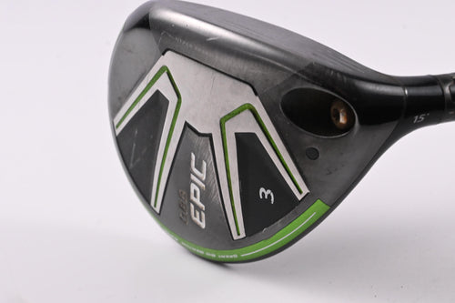 Callaway GBB Epic #3 Wood / 15 Degree / Stiff Flex Fujikura Pro Green 72 Shaft