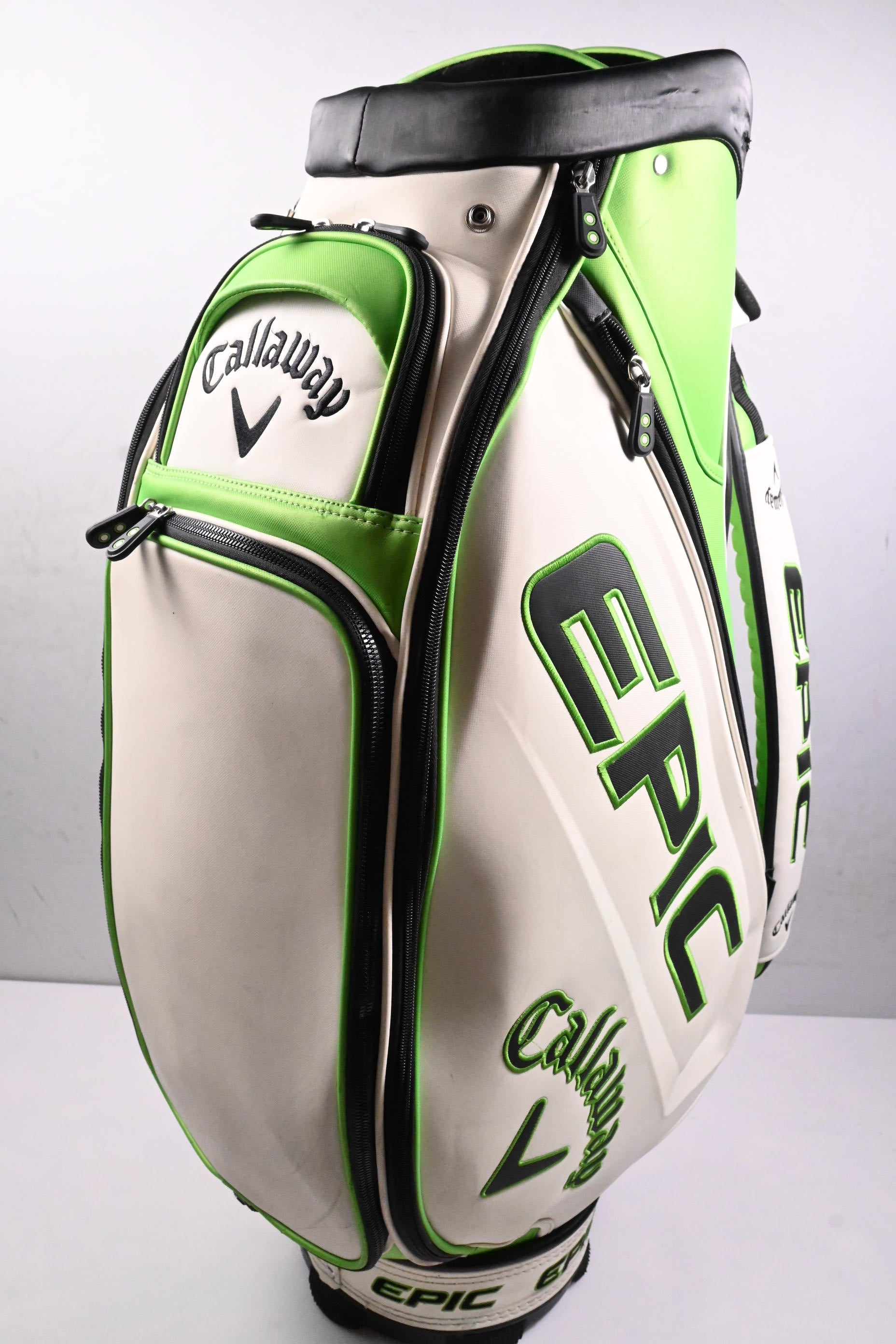 Callaway Epic Tour Bag / 6-Way Divider / Green, White