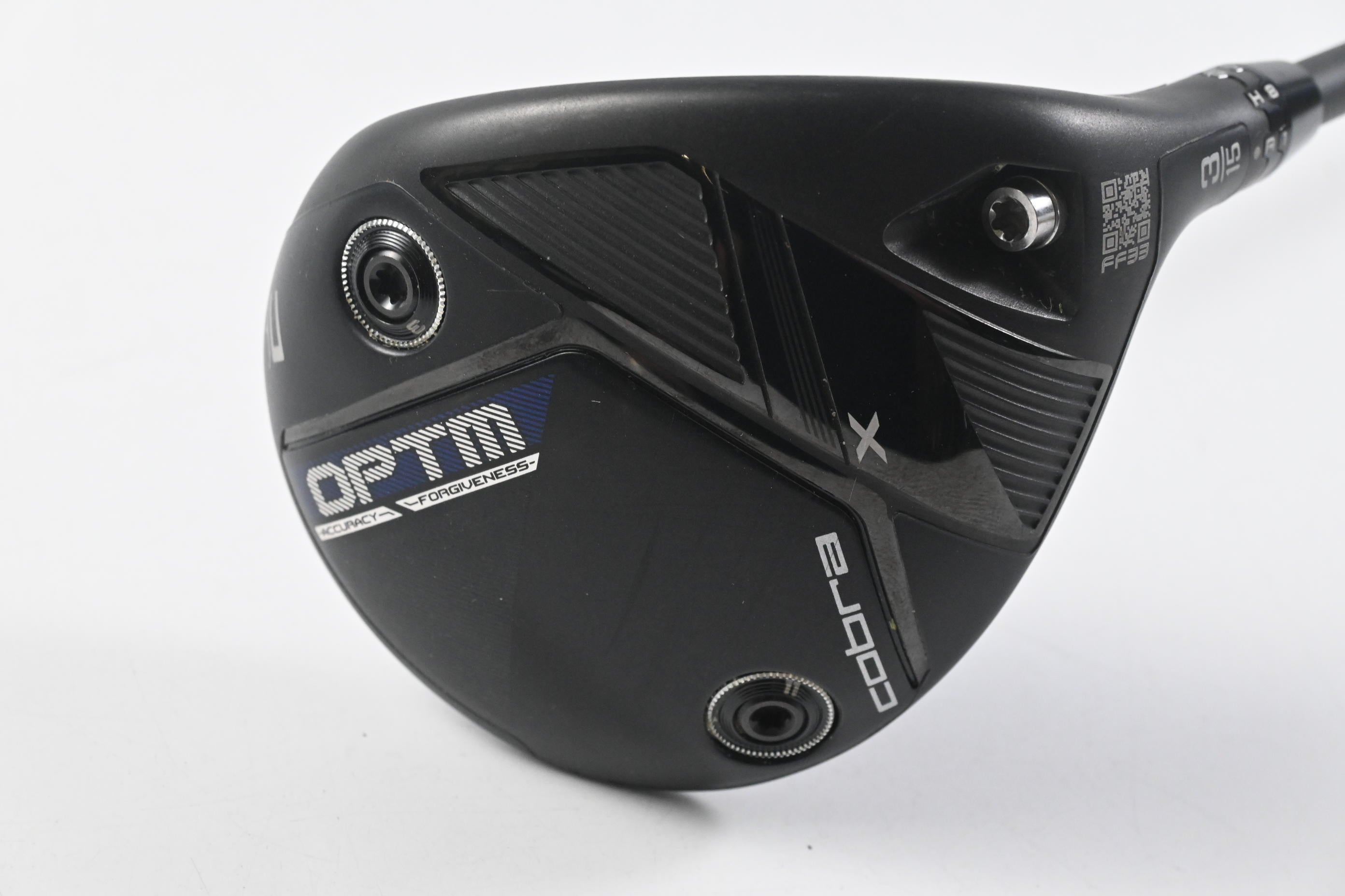 Cobra OPTM X #3 Wood / 15 Degree / Stiff Flex Denali Frost Black 70 Shaft