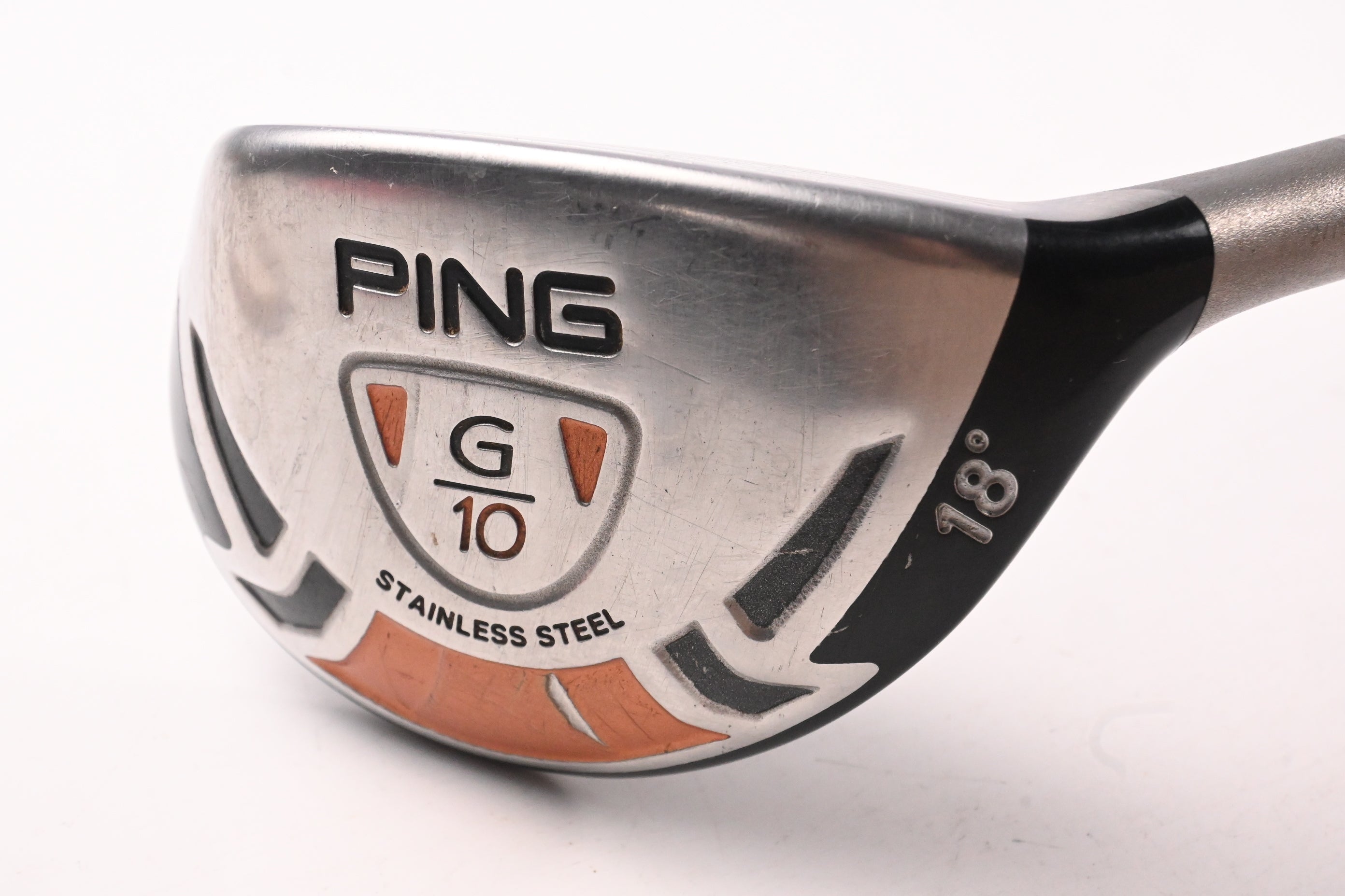 Ping G10 #2 Hybrid / 18 Degree / Stiff Flex Grafalloy Prolaunch Red Shaft