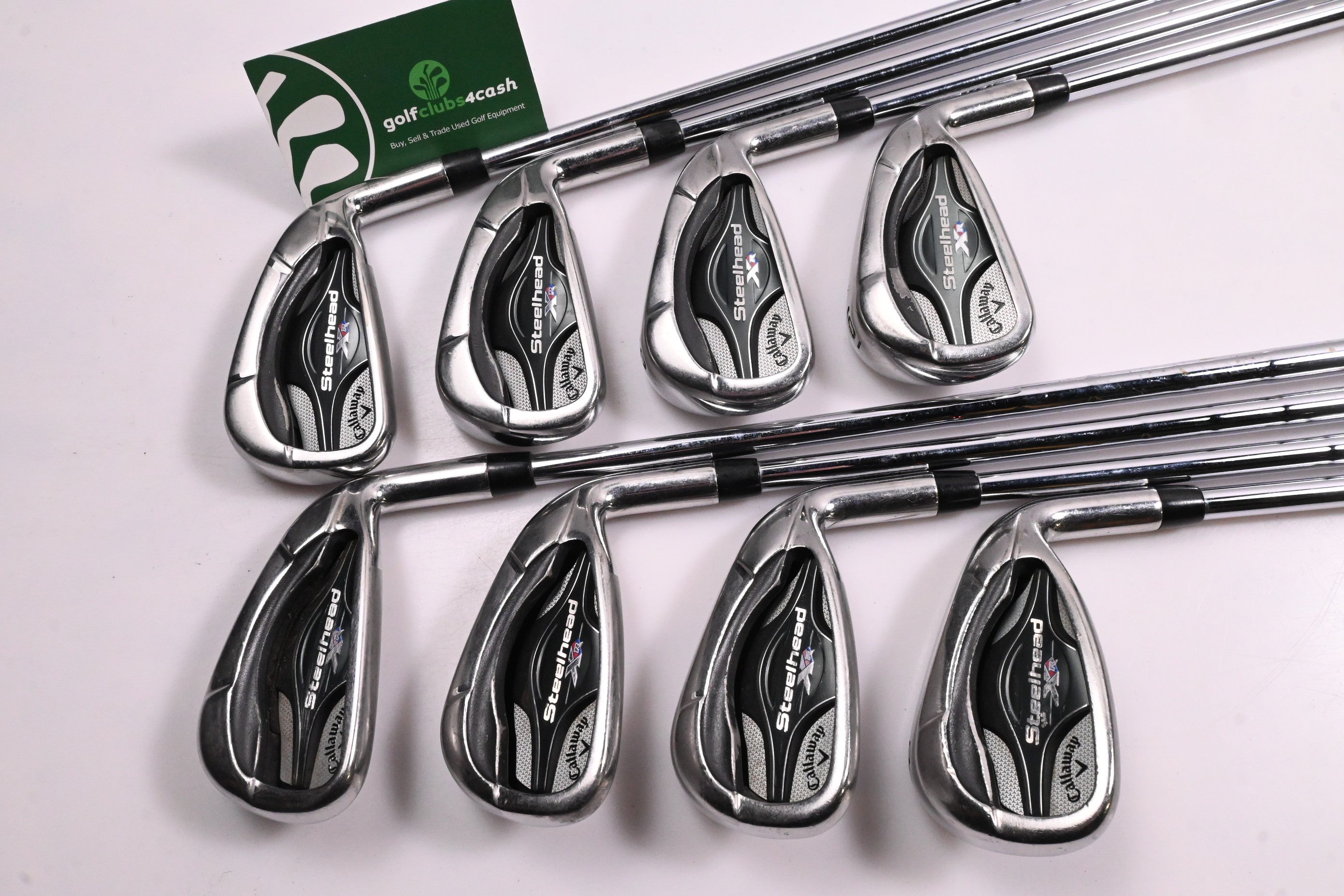 Callaway Steelhead XR Irons / 3-PW / Stiff Flex KBS Tour 120 Shafts