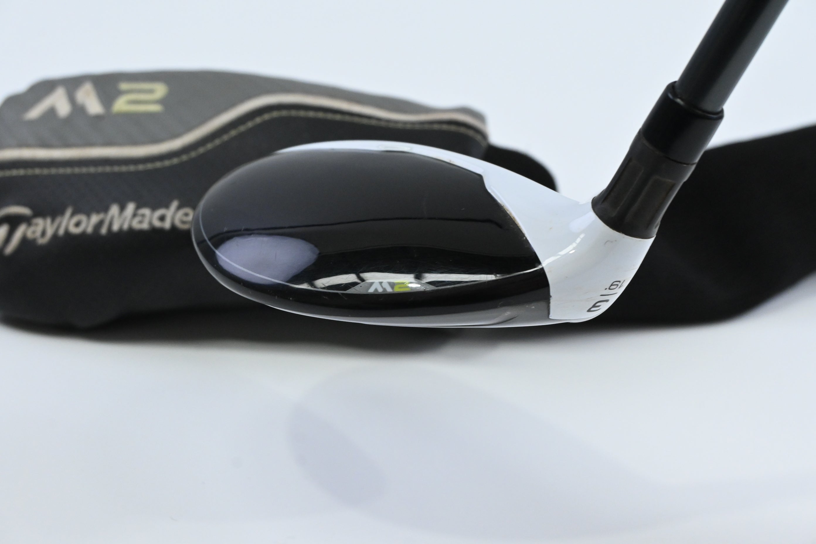 Left Hand Taylormade M2 2017 #3 Hybrid / 19 Degree / Senior Flex M2 Reax 55