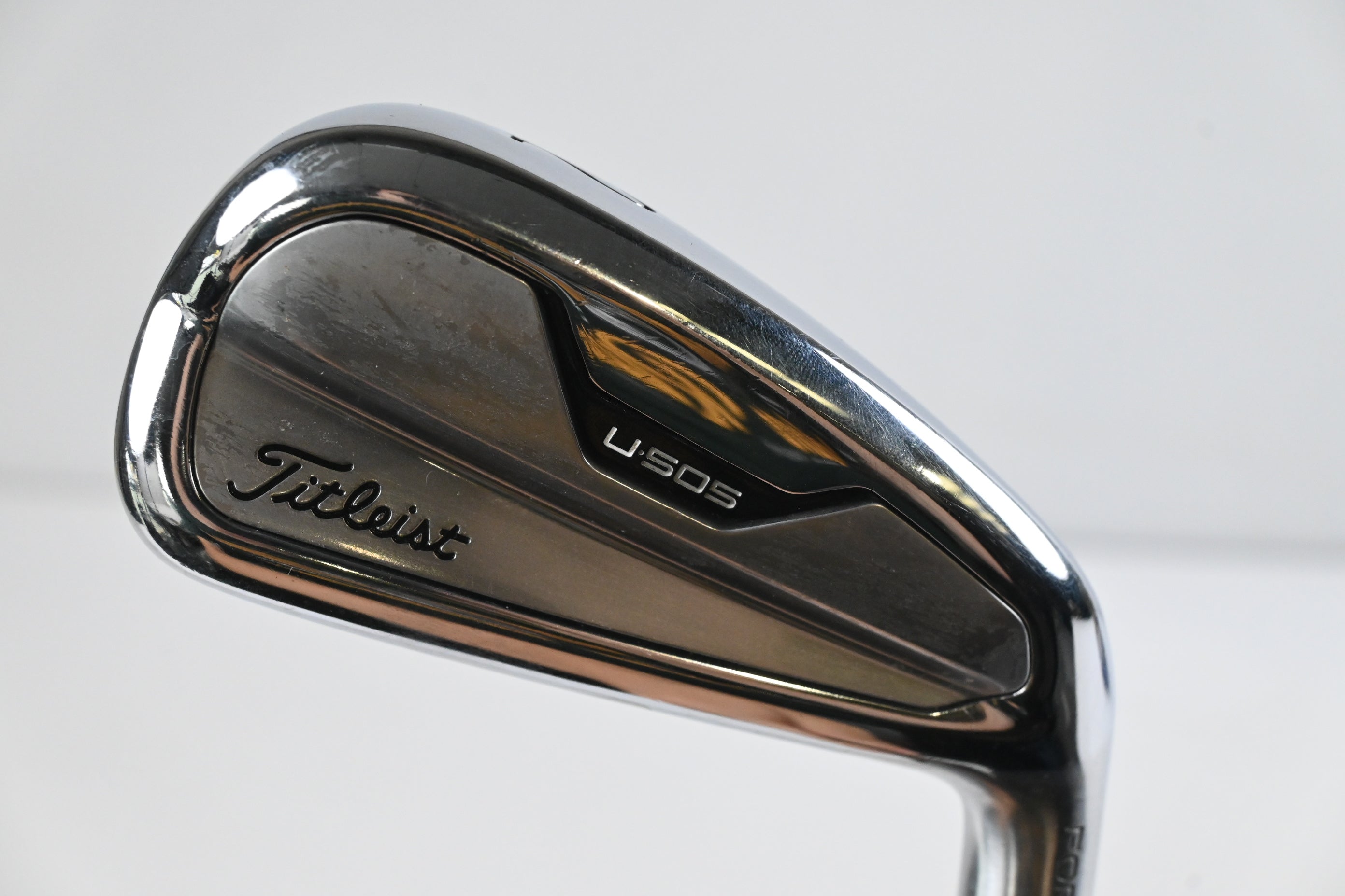Titleist U505 2021 #2 Iron / 18 Degree / Stiff Flex Hzrdus Smoke Black RDX 80