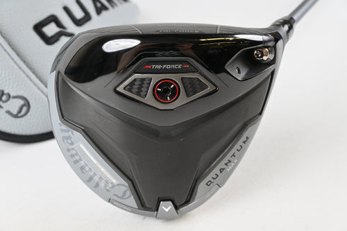 Callaway Quantum Max Driver / 10.5 Degree / Stiff Flex Denali Frost Silver 50
