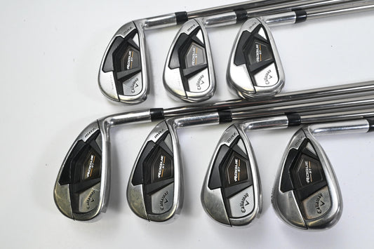 Callaway Rogue ST Max Irons / 5-PW+SW / Regular Flex UST Recoil ESX 460 Shafts