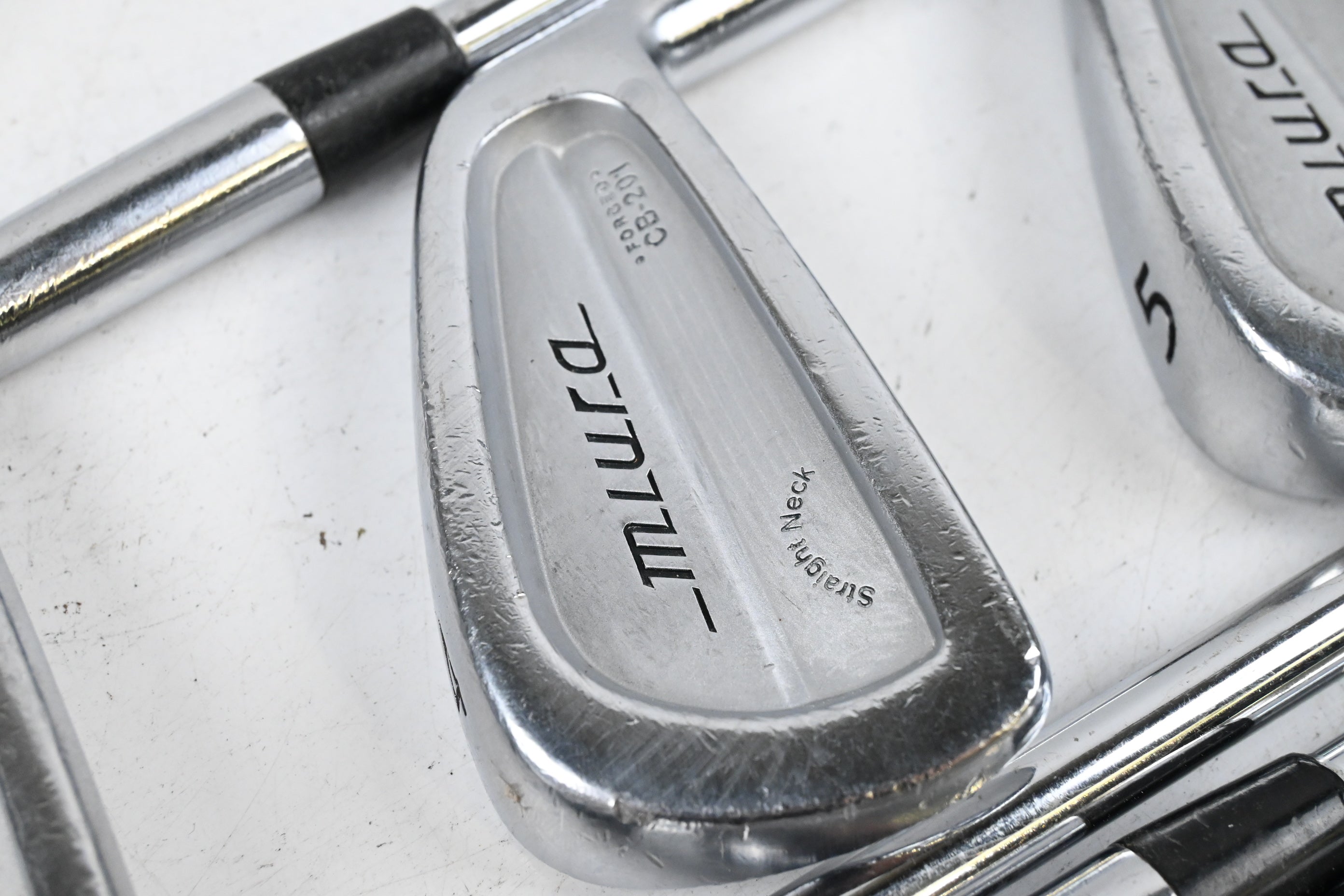 Miura CB-201 Irons / 3-9i / Stiff Flex Steel Shafts