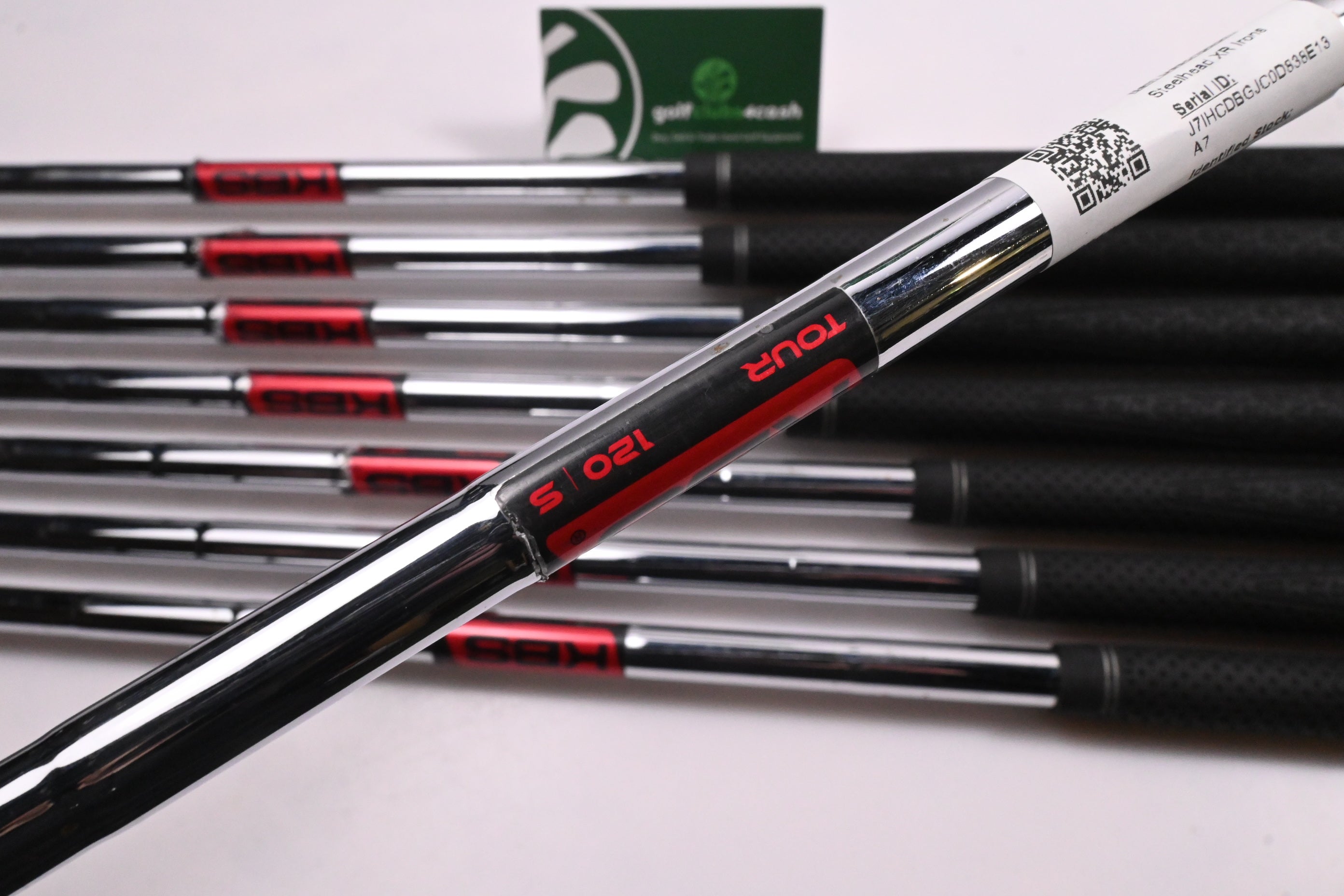 Callaway Steelhead XR Irons / 3-PW / Stiff Flex KBS Tour 120 Shafts