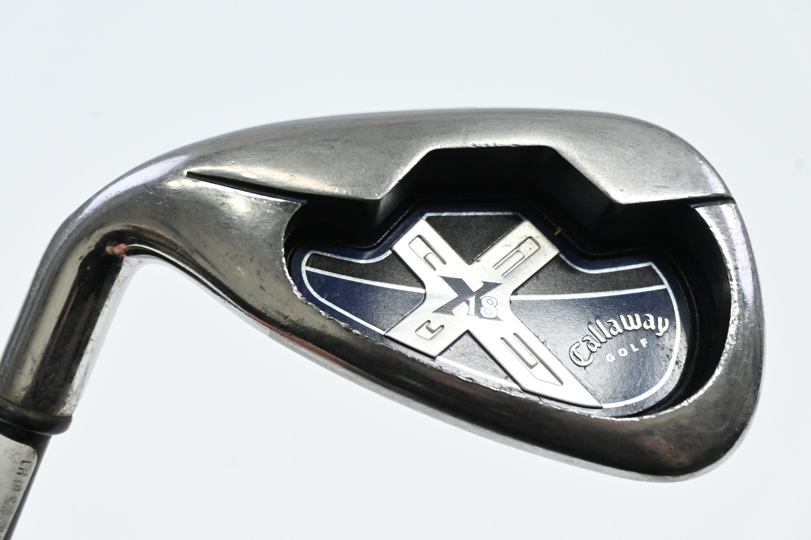 Left Hand Callaway X-18 #8 Iron / Senior Flex Callaway System 55 Shaft