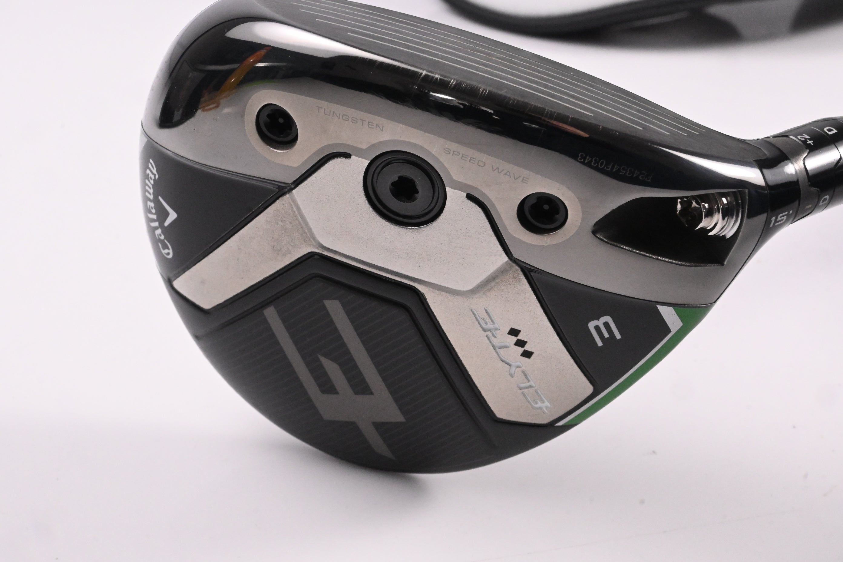 Callaway Elyte Triple Diamond #3 Wood / 15 Degree / Stiff Flex Tensei 1K Black 75