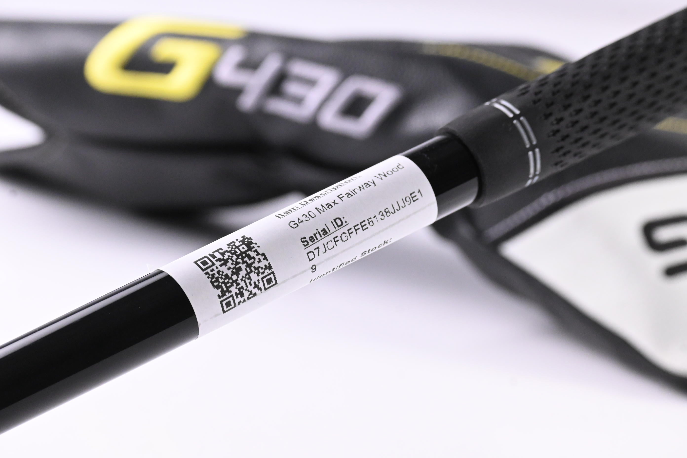 Ping G430 SFT #3 Wood / 16 Degree / Regular Flex Ping Alta CB Black 65 Shaft