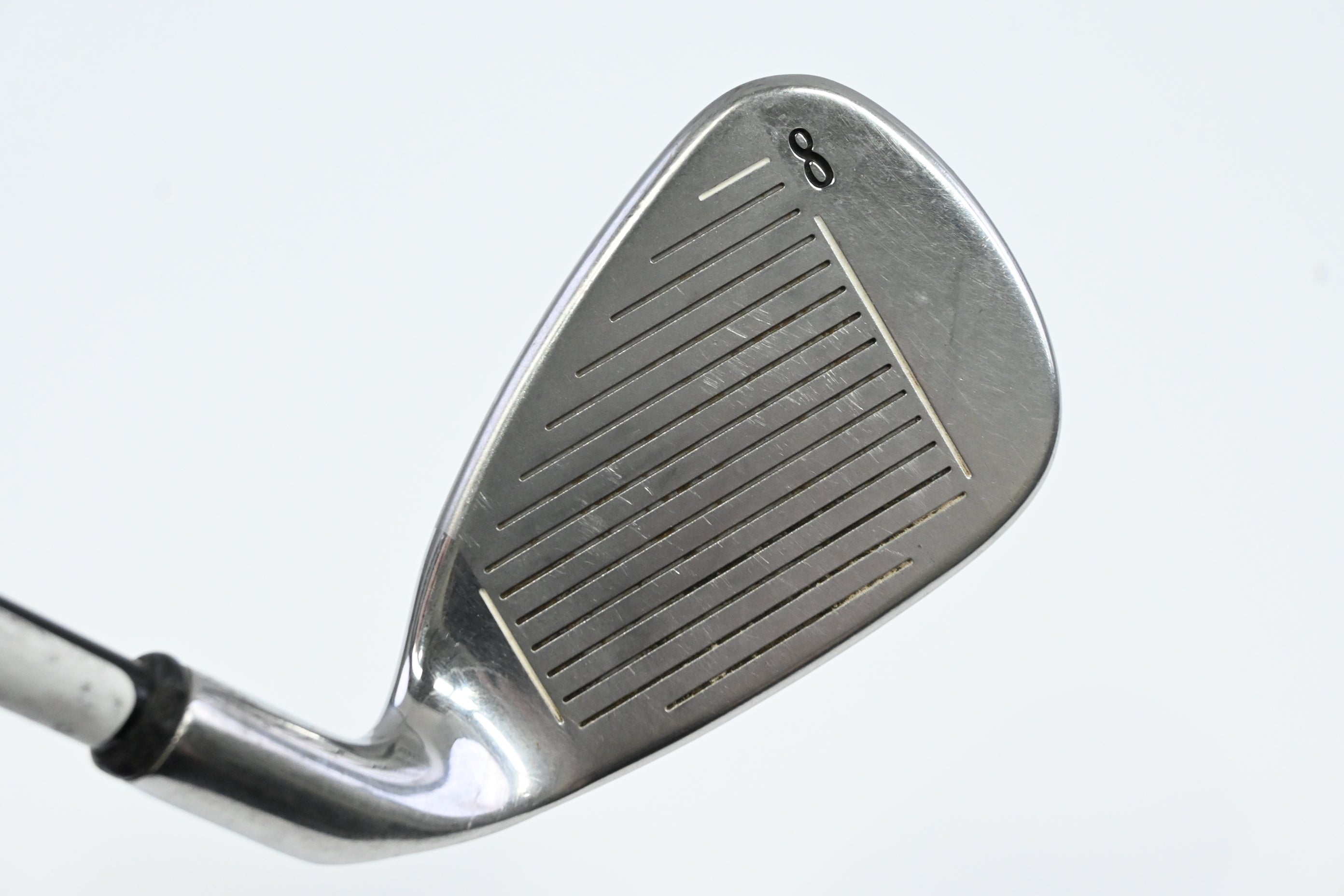 Left Hand Callaway X-18 #8 Iron / Senior Flex Callaway System 55 Shaft
