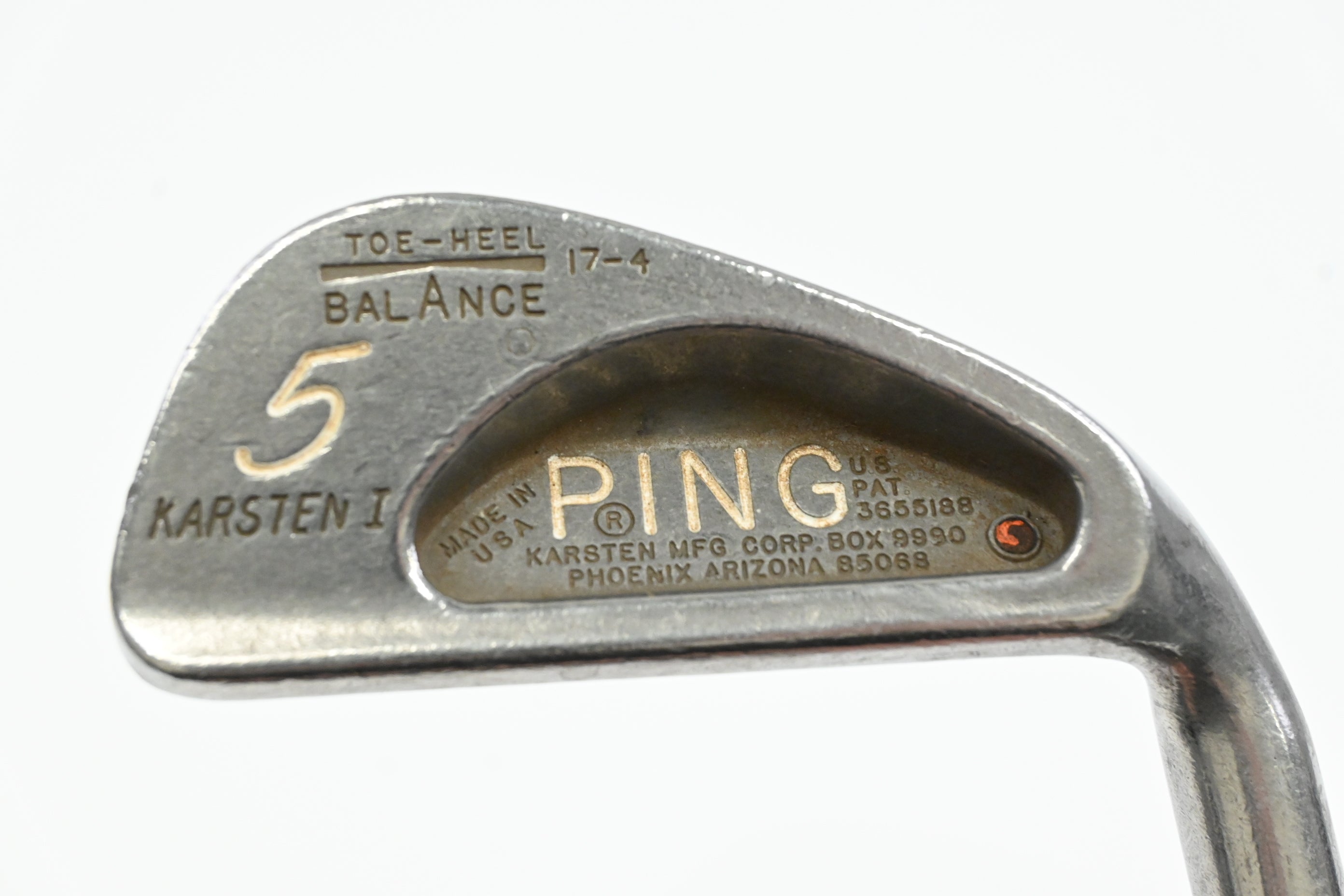 Ping Karsten I #5 Iron / 28.5 Degree / Orange Dot / Stiff Flex Ping Shaft