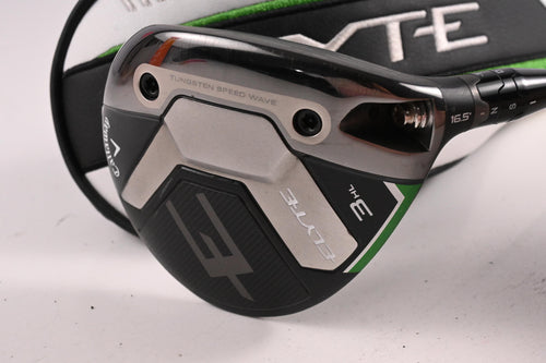 Callaway Elyte #3 Wood / 16.5 Degree / Stiff Flex Denali Charcoal 60 Shaft