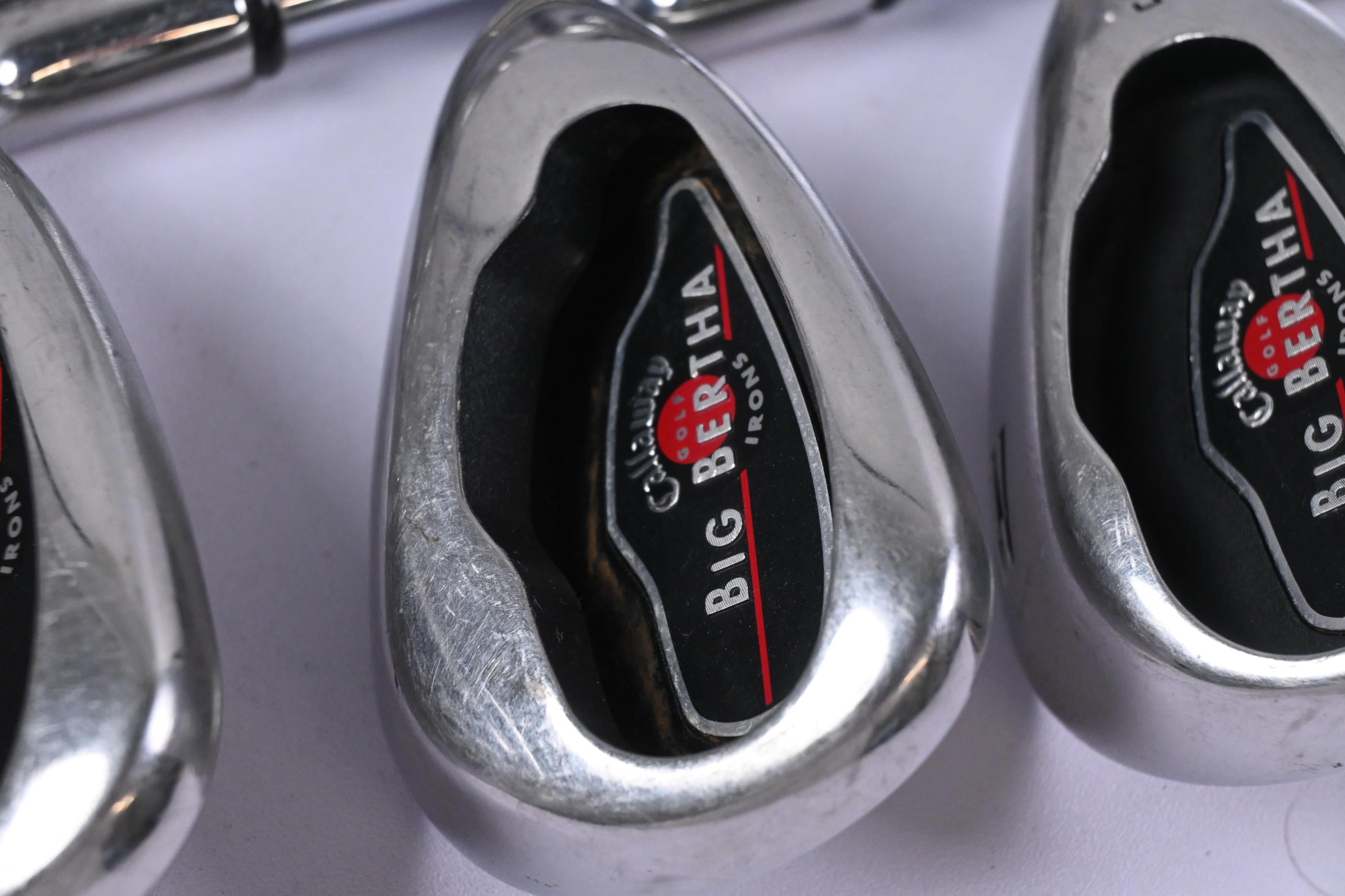 Callaway Big Bertha 2004 Irons / 4-PW+SW / Uniflex Callaway Big Bertha Shafts