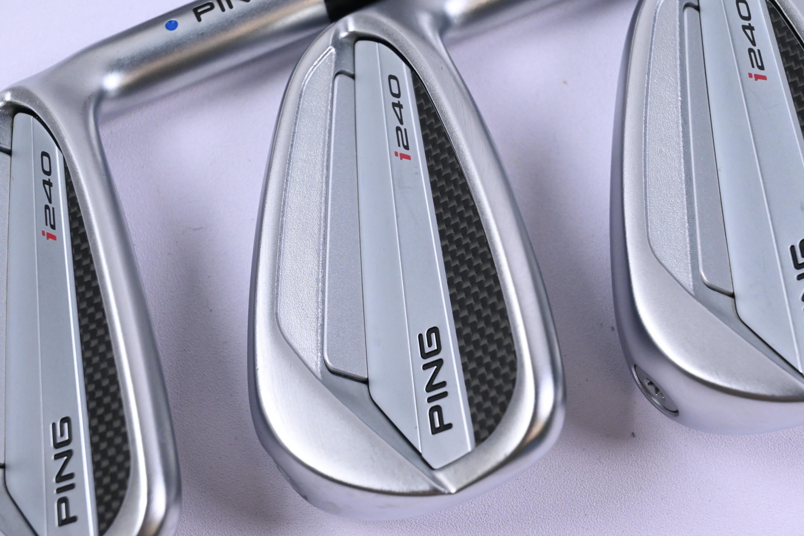 Ping I240 Irons / 4-PW / Blue Dot / Stiff Flex N.S.Pro Modus 3 Tour 115 Shafts
