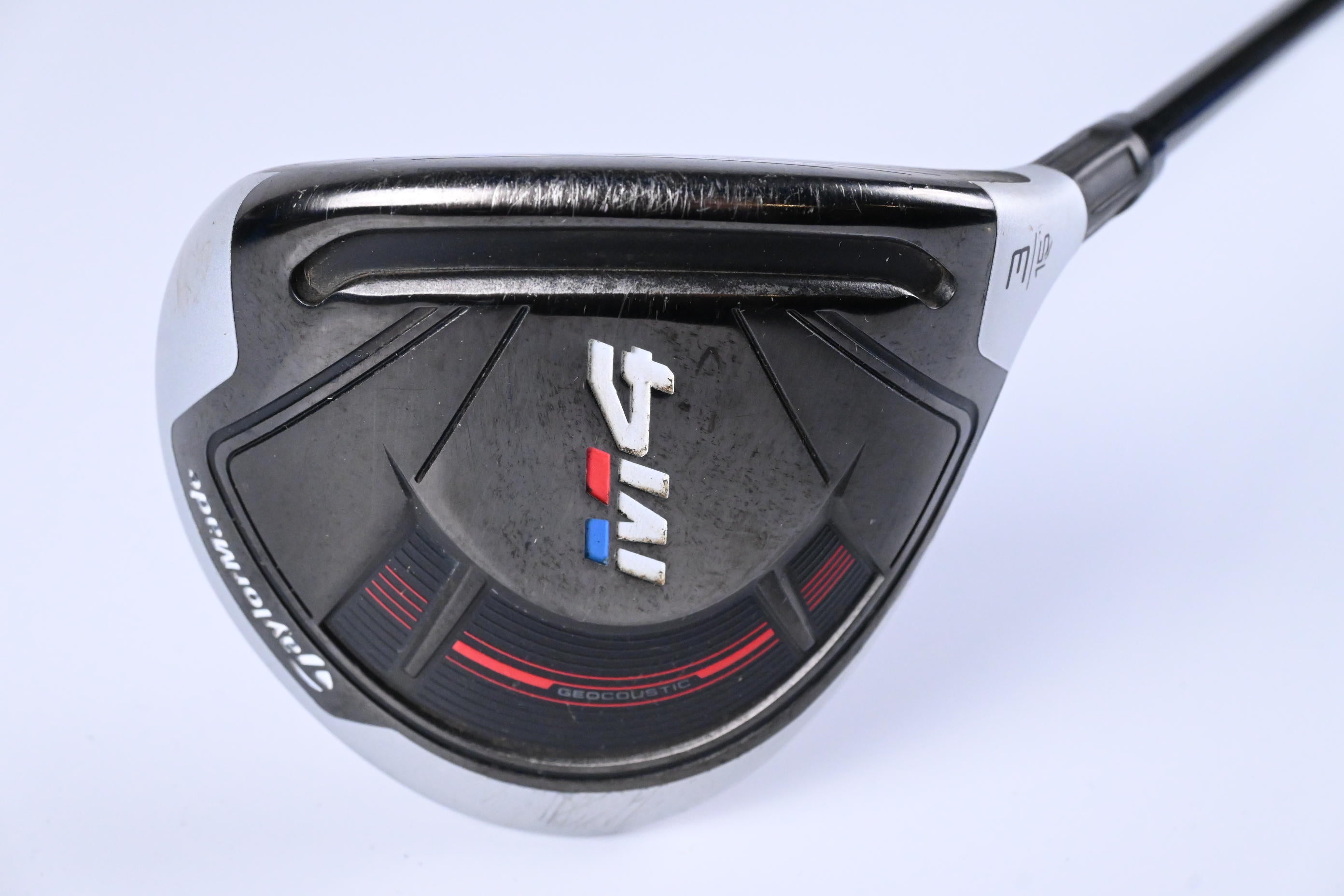 Taylormade M4 #3 Wood / 15 Degree / Stiff Flex Fujikura Atmos Red 6 Shaft