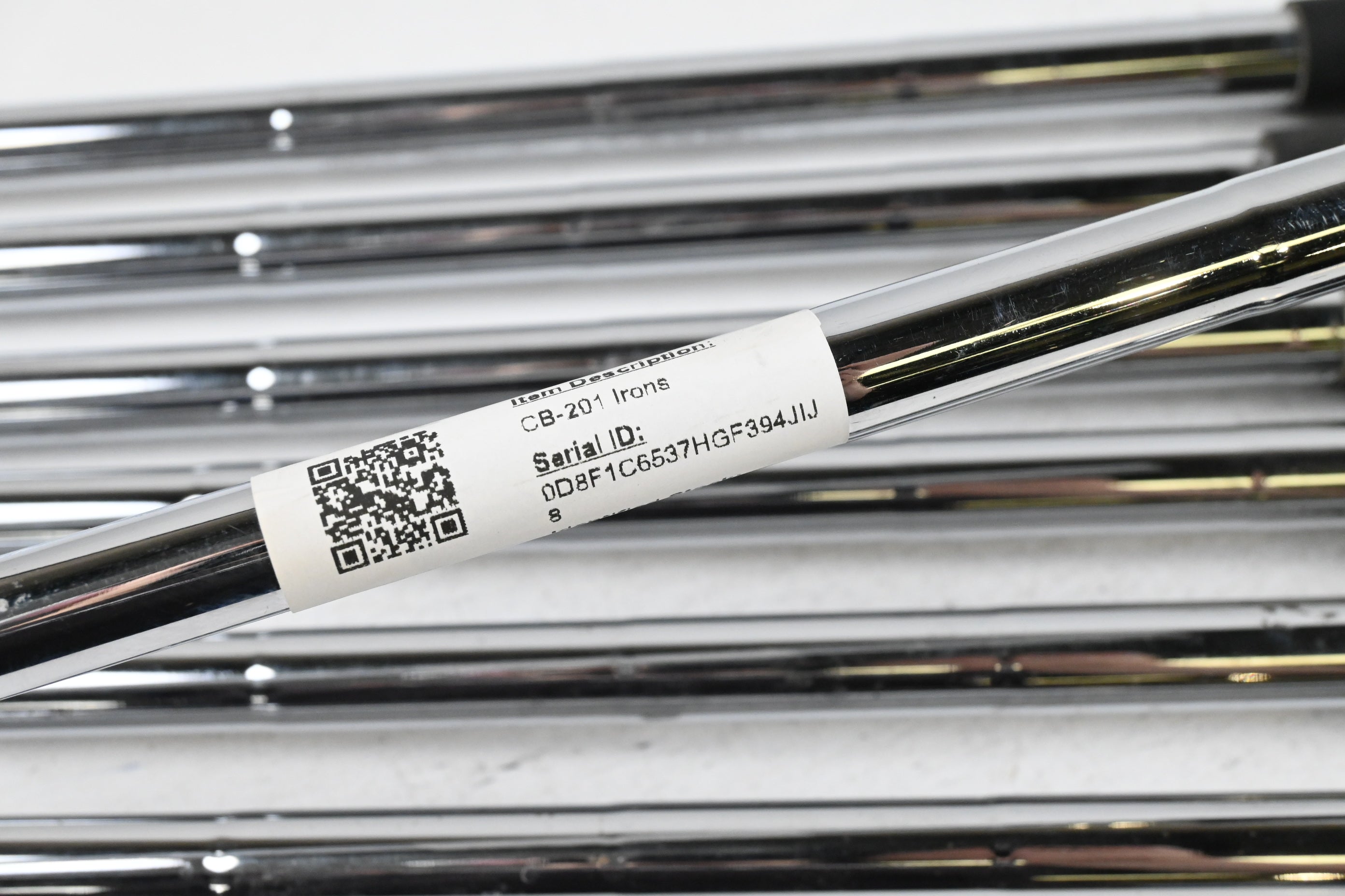 Miura CB-201 Irons / 3-9i / Stiff Flex Steel Shafts