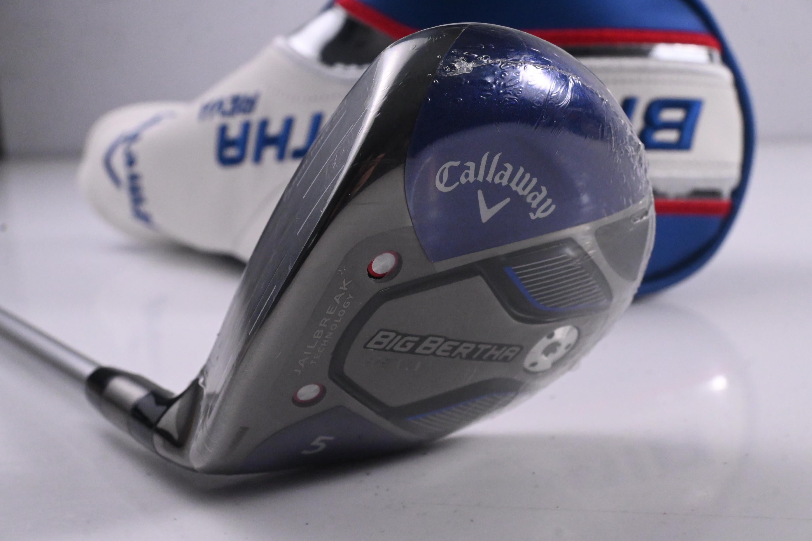 Left Hand Callaway Big Bertha Reva 21 #5 Wood / 21 Degree / Ladies Flex Aldila