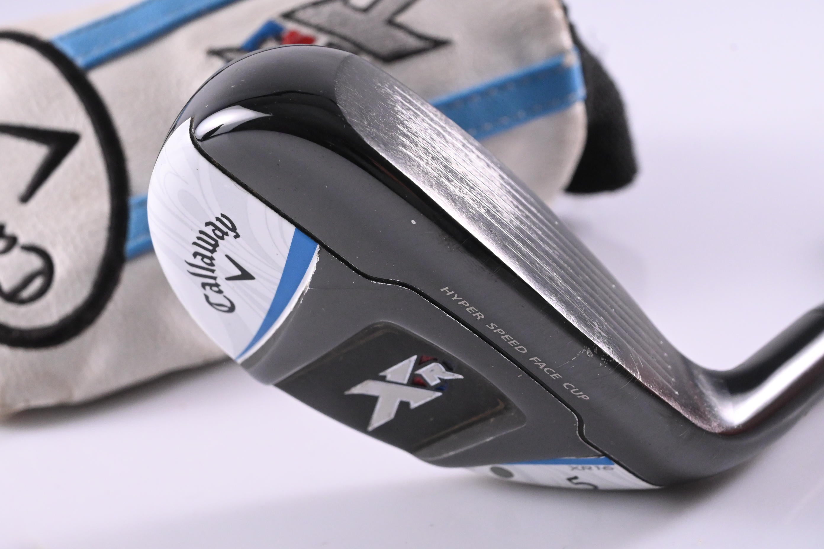 Ladies Callaway XR16 OS #5 Hybrid / 27 Degree / Ladies Flex Bassara 50 Shaft