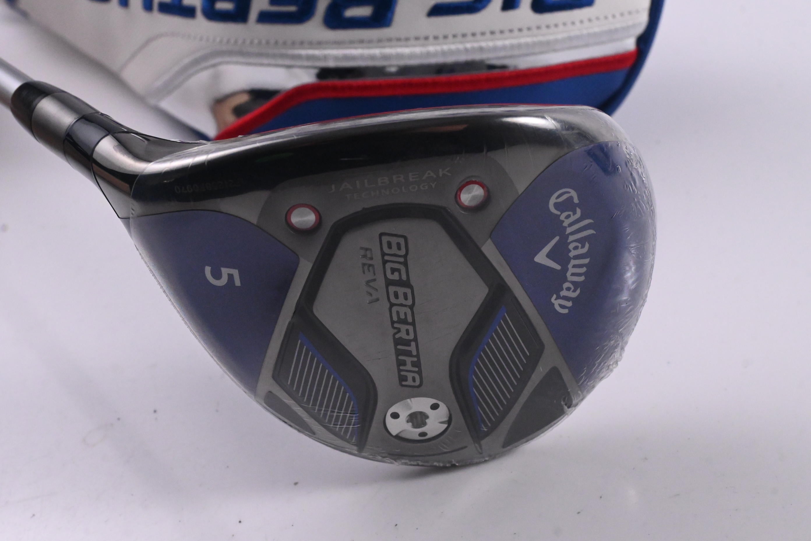 Left Hand Callaway Big Bertha Reva 21 #5 Wood / 21 Degree / Ladies Flex Aldila