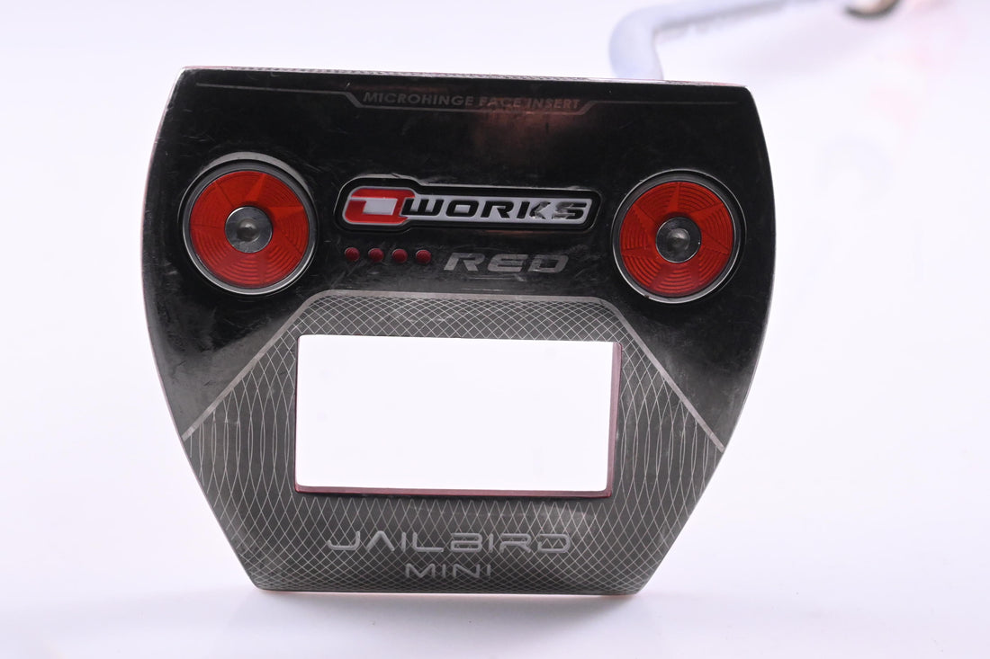 Odyssey O-Works Red Jailbird Mini Putter / 28.5 Inch