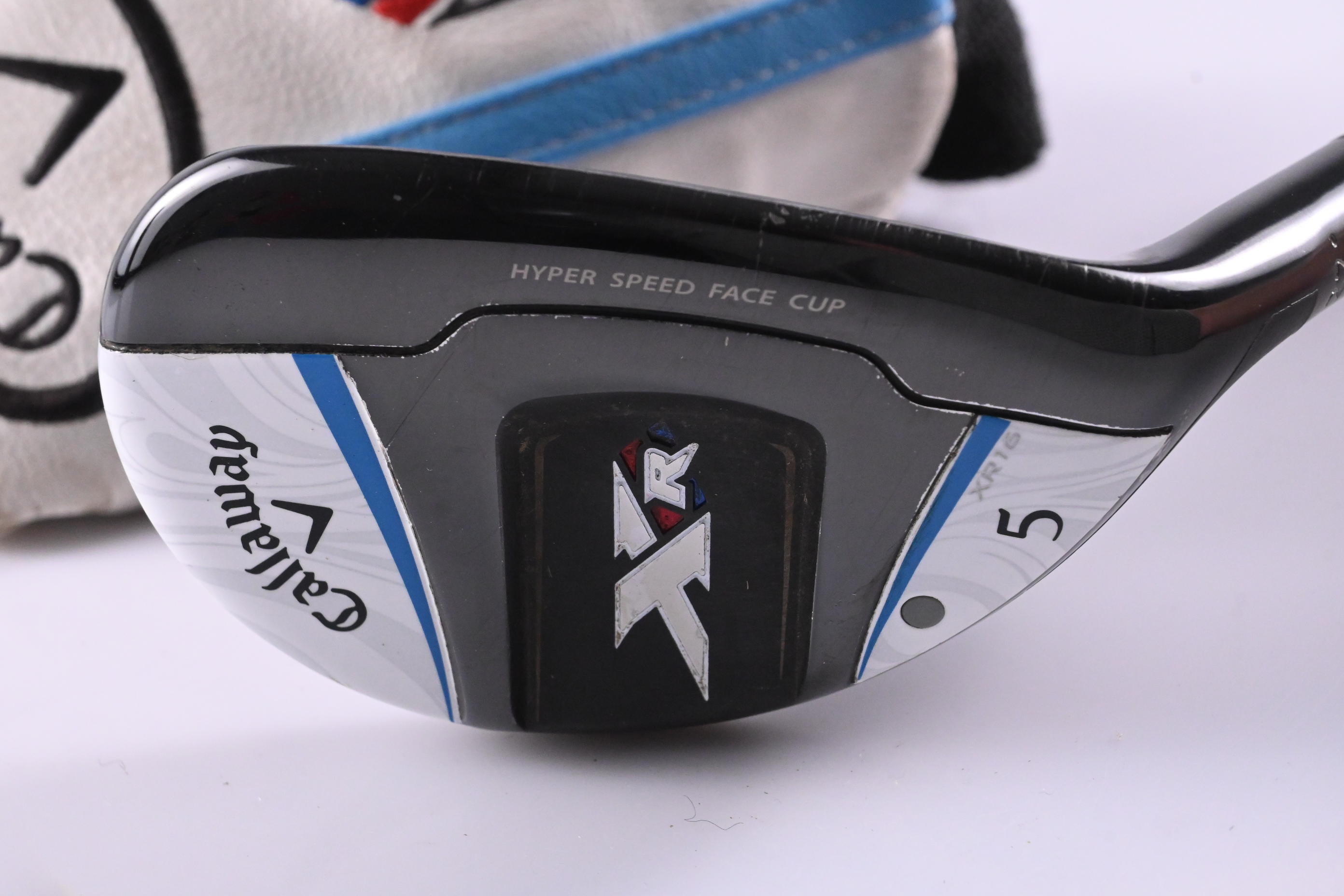 Ladies Callaway XR16 OS #5 Hybrid / 27 Degree / Ladies Flex Bassara 50 Shaft