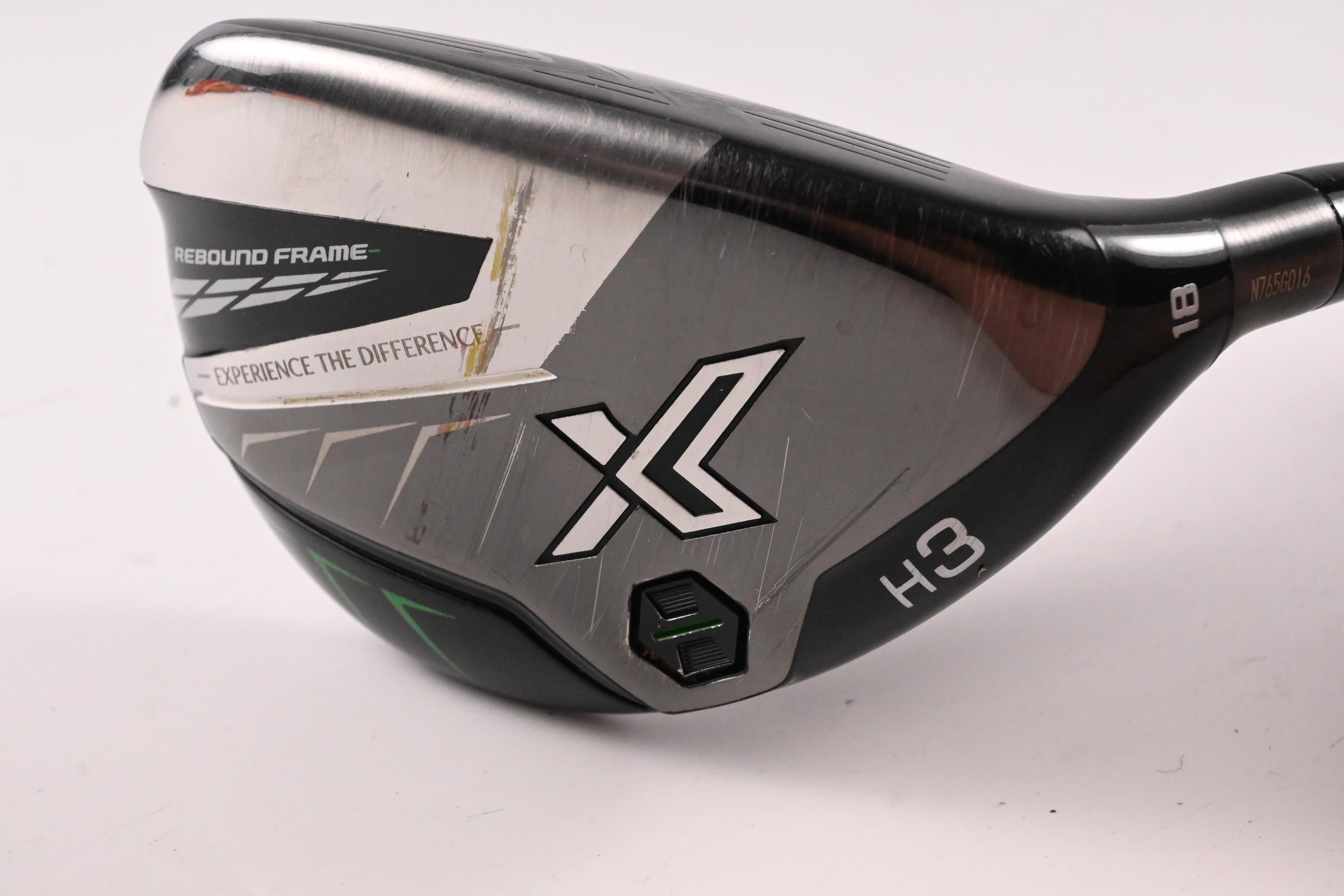 XXIO X 2022 #3 Hybrid / 18 Degree / Regular Flex Diamana ZX 50 Shaft
