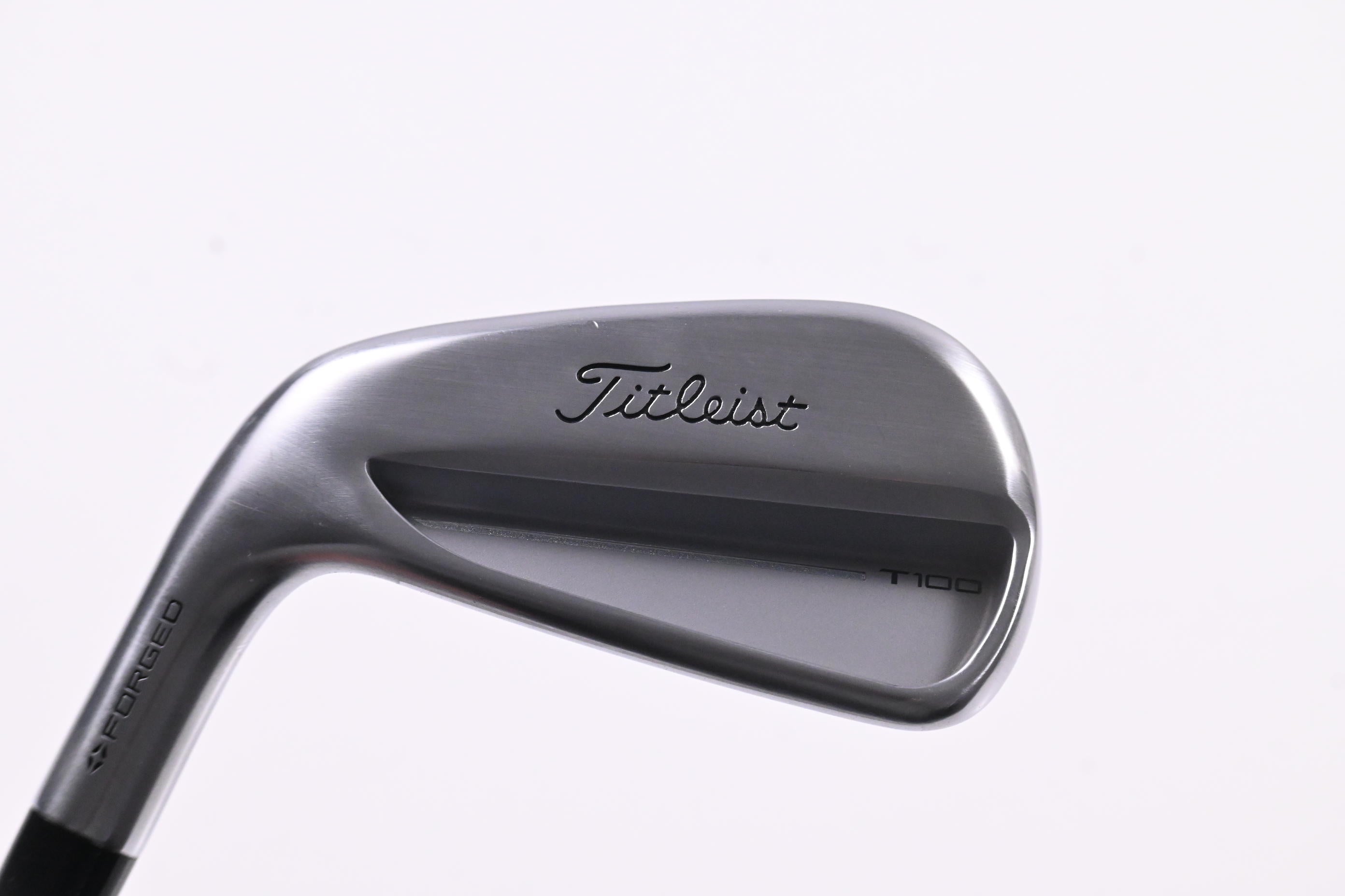 Left Hand Titleist T100 2025 #7 Iron / Regular Flex Aldila NV 55 Shaft