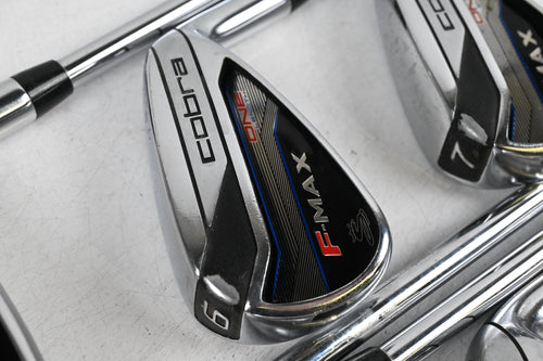 Cobra F-Max One length Irons / 5-PW+GW / Regular Flex Steel Shafts