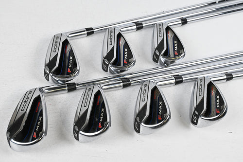 Cobra F-Max One length Irons / 5-PW+GW / Regular Flex Steel Shafts