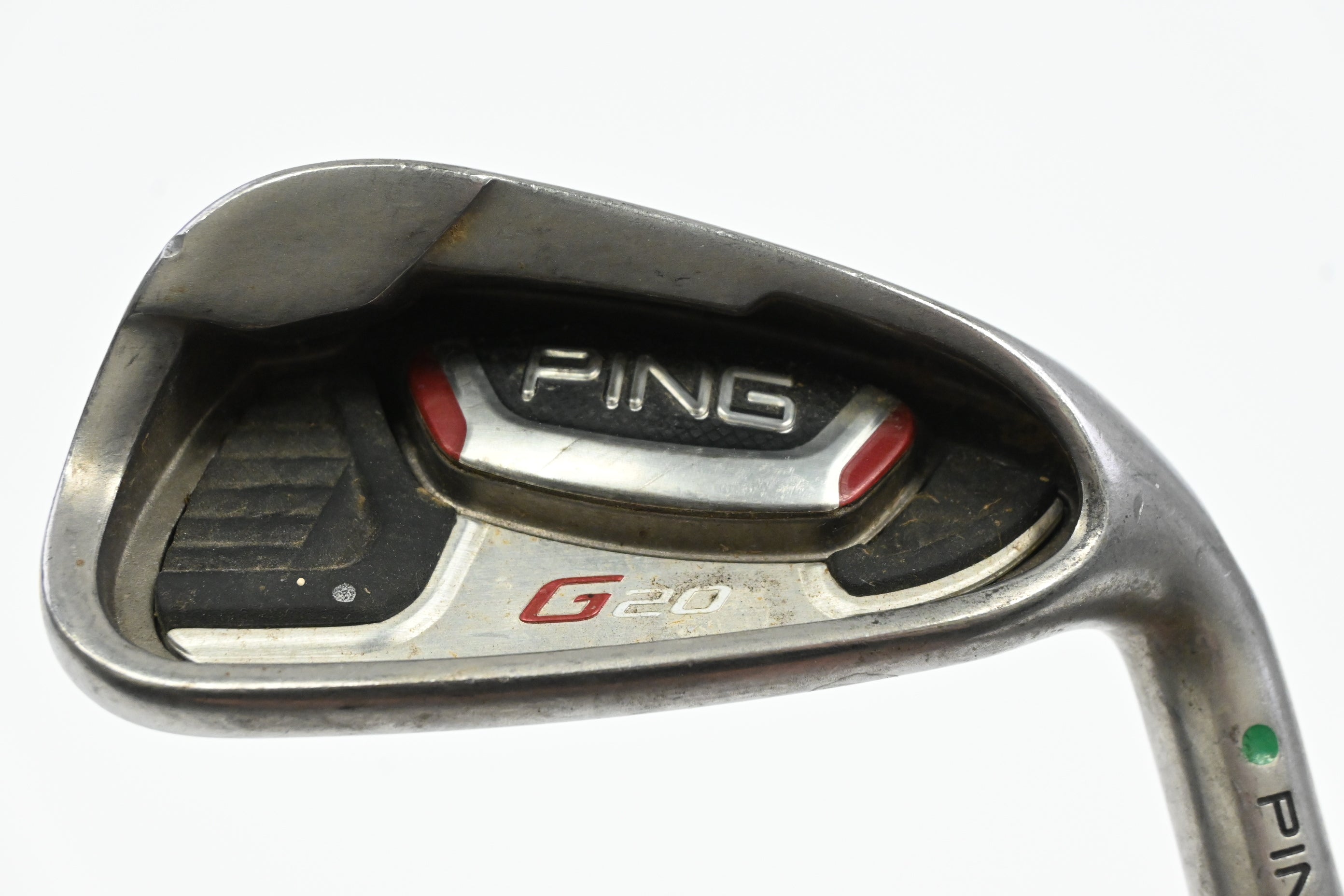 Ping G20 #8 Iron / Green Dot / Regular Flex Ping CFS Shaft