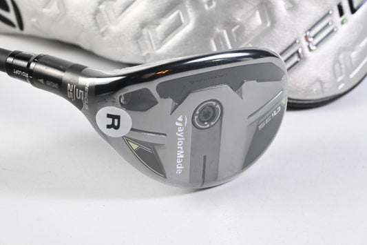 Left Hand Taylormade Qi35 #5 Hybrid / 25 Degree / Regular Flex Fujikura Ventus 6