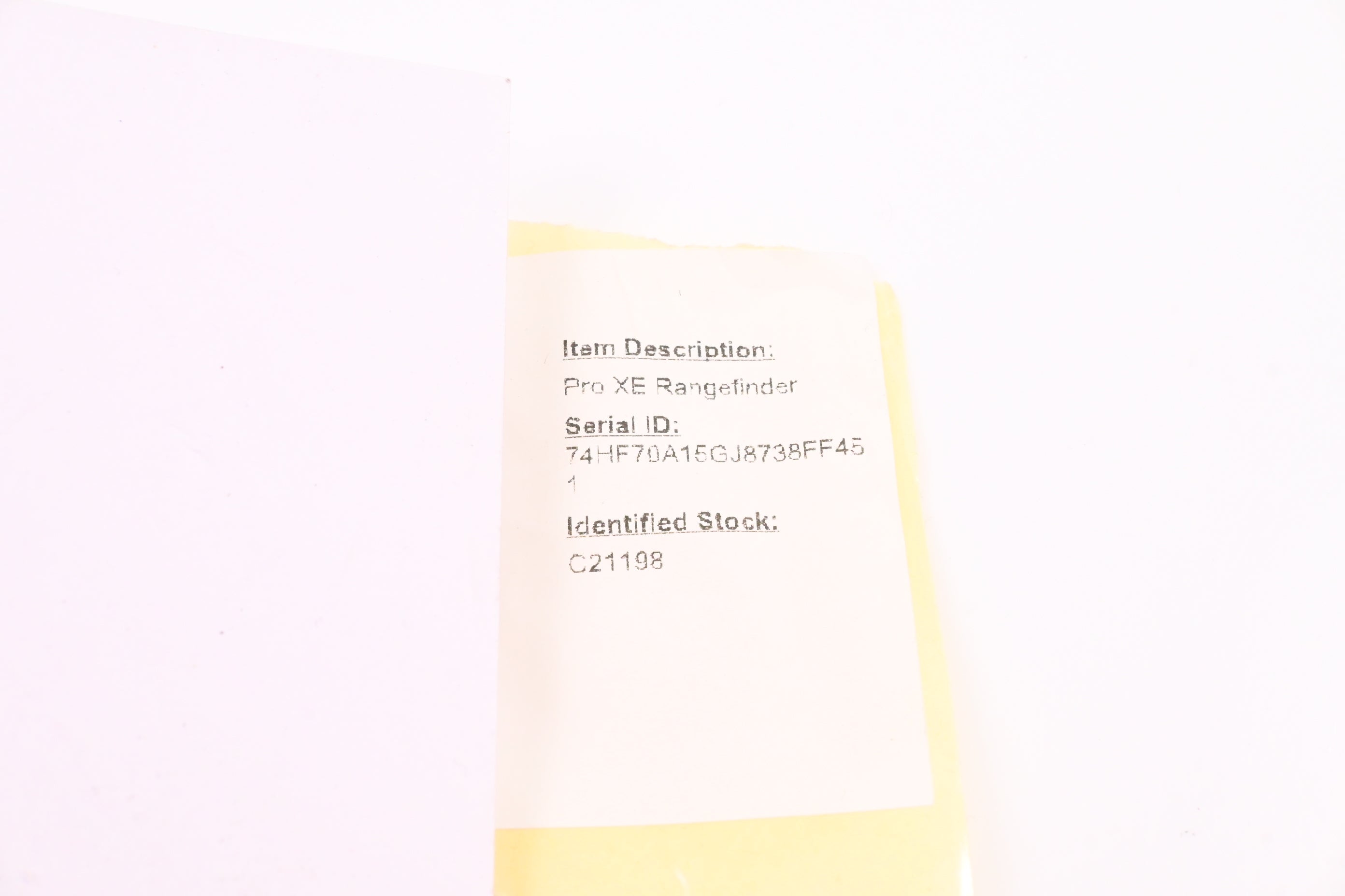 Bushnell Pro XE / Rangefinder