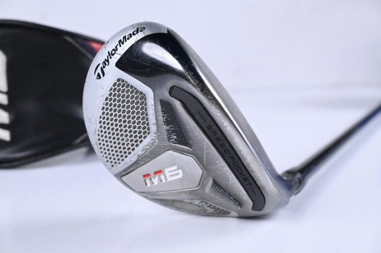 Taylormade M6 #3 Hybrid / 19 Degree / Stiff Flex Atmos Red 7 Shaft