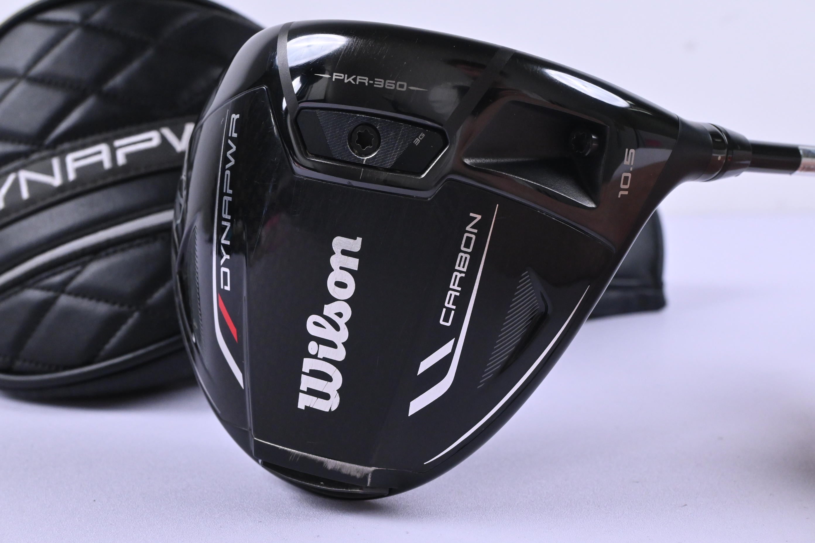 Wilson DYNAPWR 2025 Carbon Driver / 10.5 Degree / Regular Flex HZRDUS Smoke Red