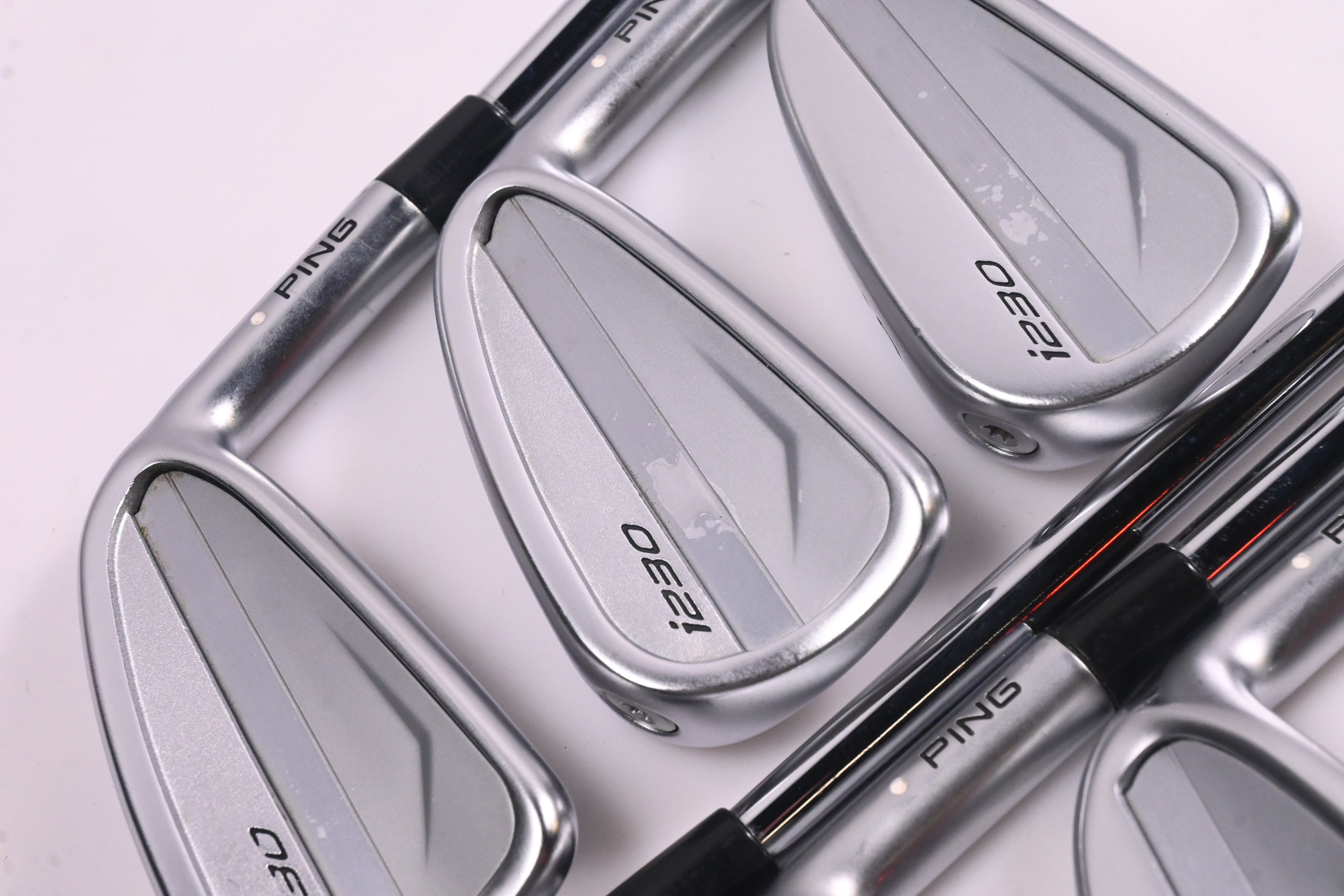 Ping i230 Irons / 4-PW / White Dot / X-Flex Dynamic Gold 120 X100 Shafts