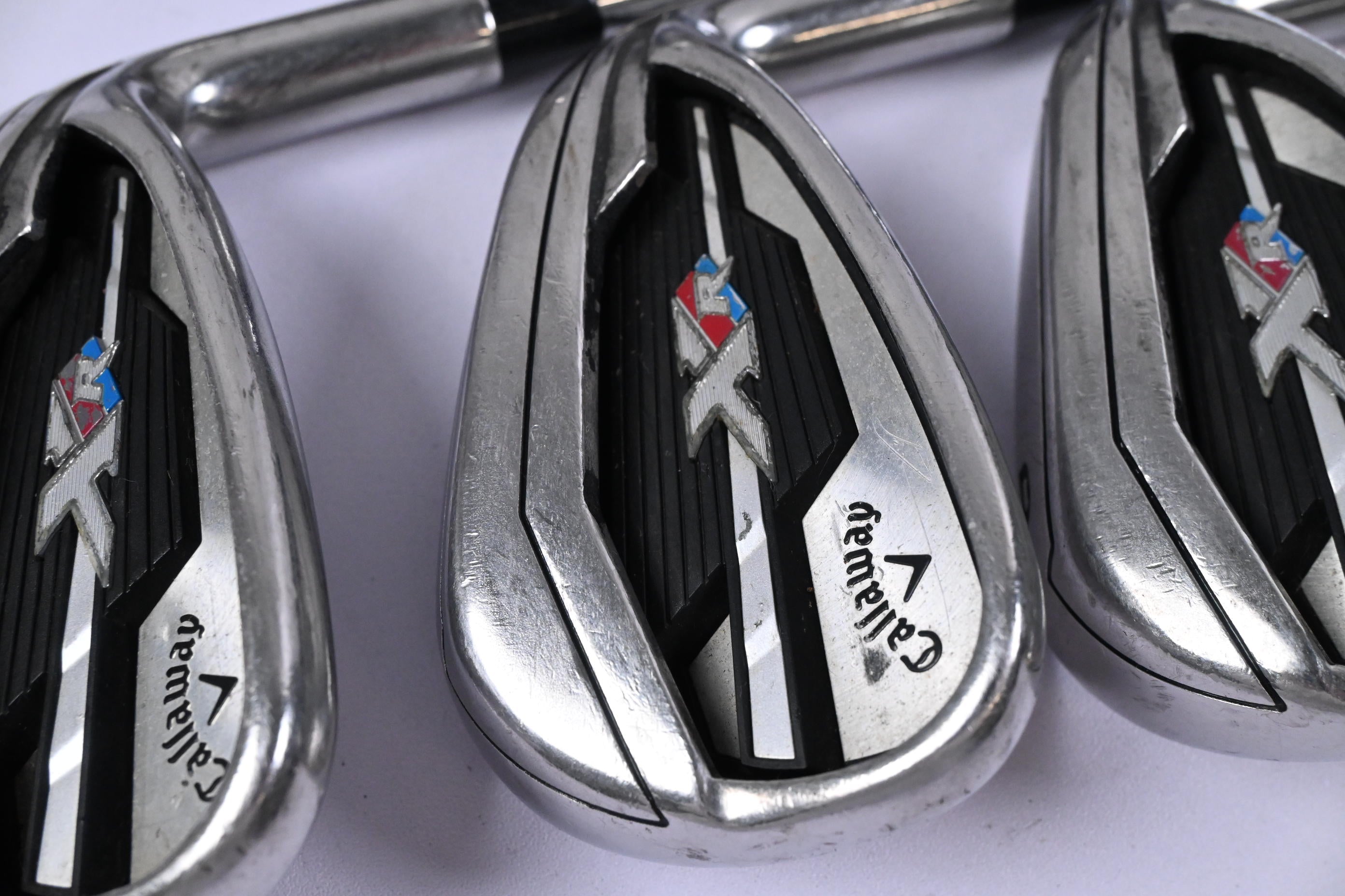 Callaway XR Irons / 5-PW+GW / Regular Flex Steel Shafts