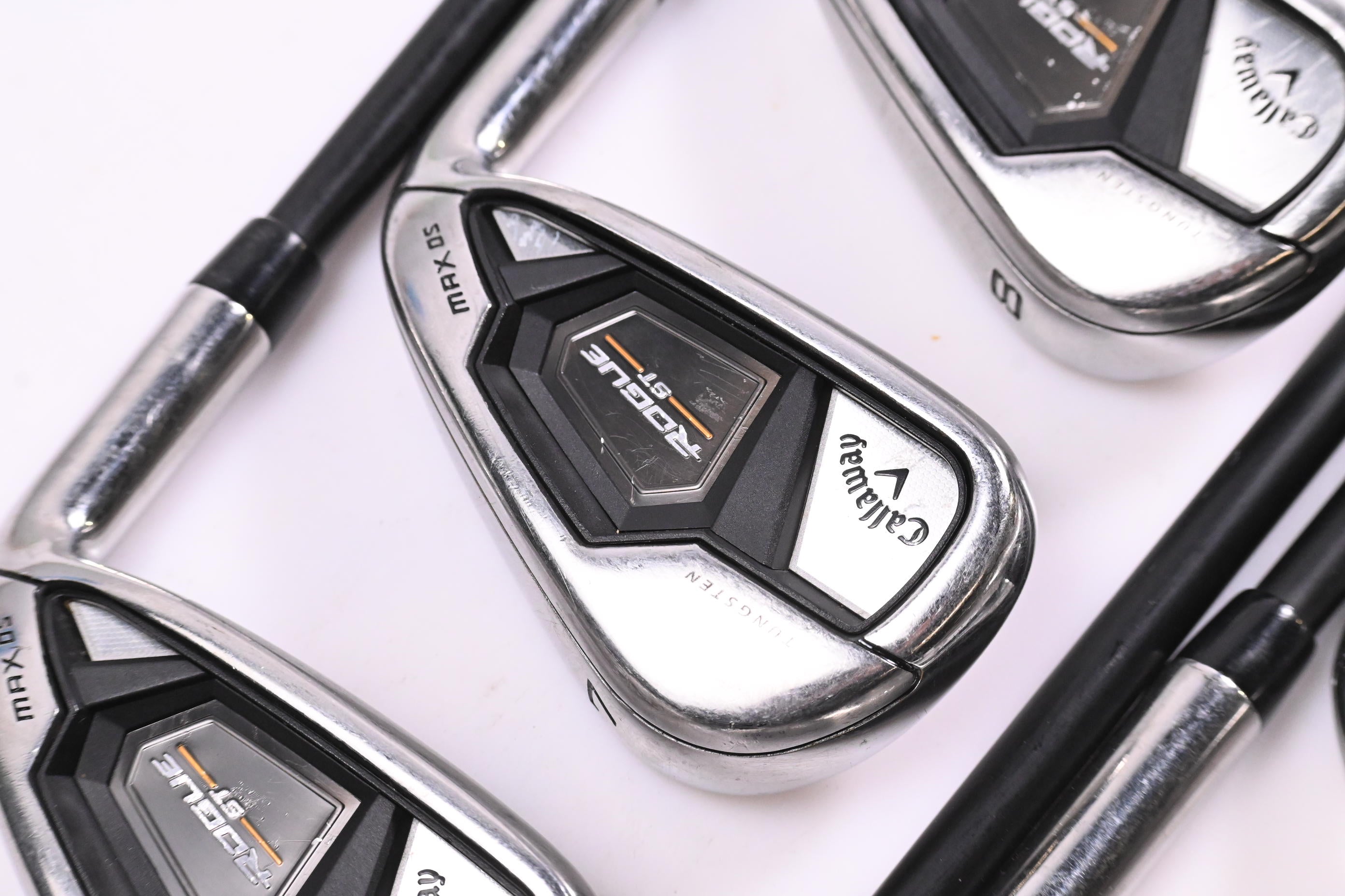 Ladies Callaway Rogue ST Max OS Lite Irons / 6-PW+GW+SW / Ladies Flex Cypher 40