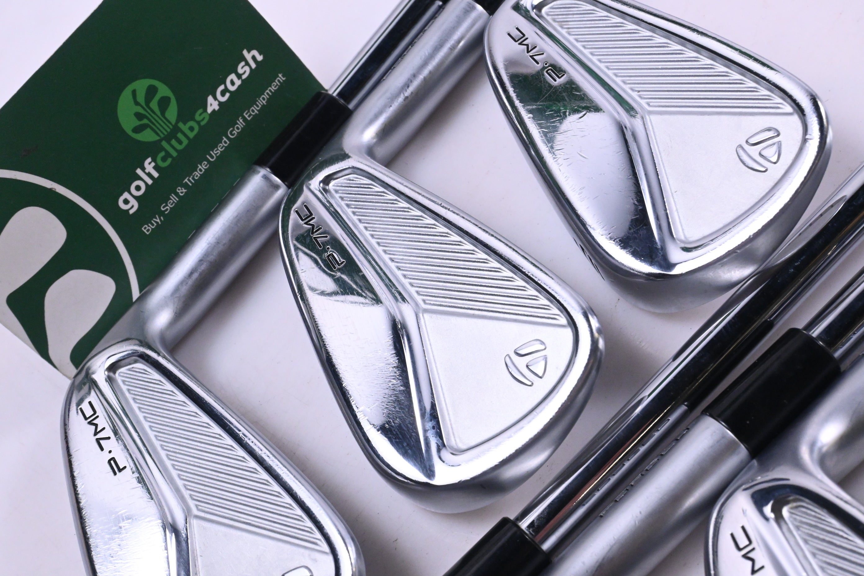 Taylormade P7MC 2023 Irons / 4-PW / Stiff Flex KBS Tour Shafts