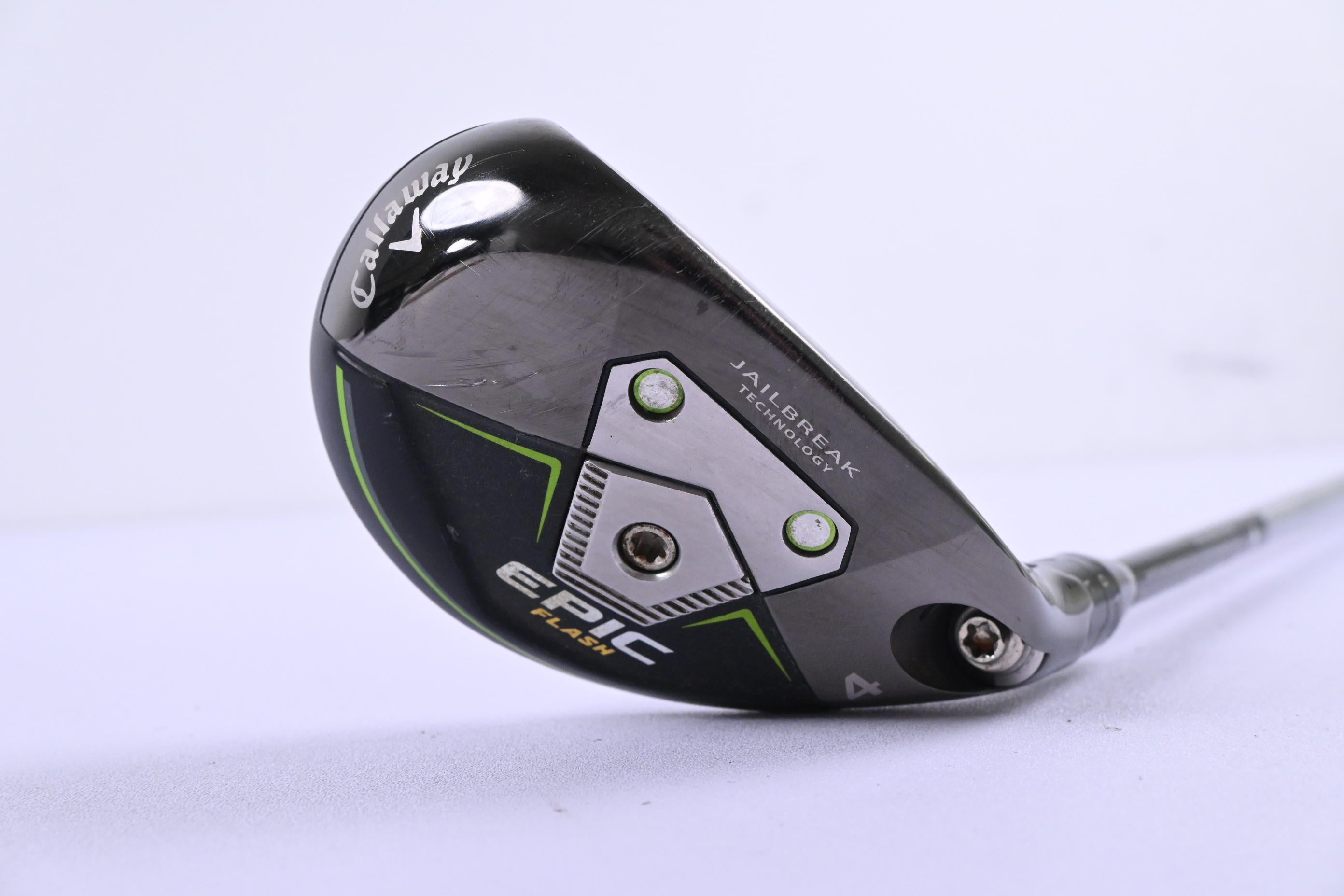 Callaway Epic Flash #4 Hybrid / 21 Degree / Regular Flex EvenFlow Green 65 Shaft