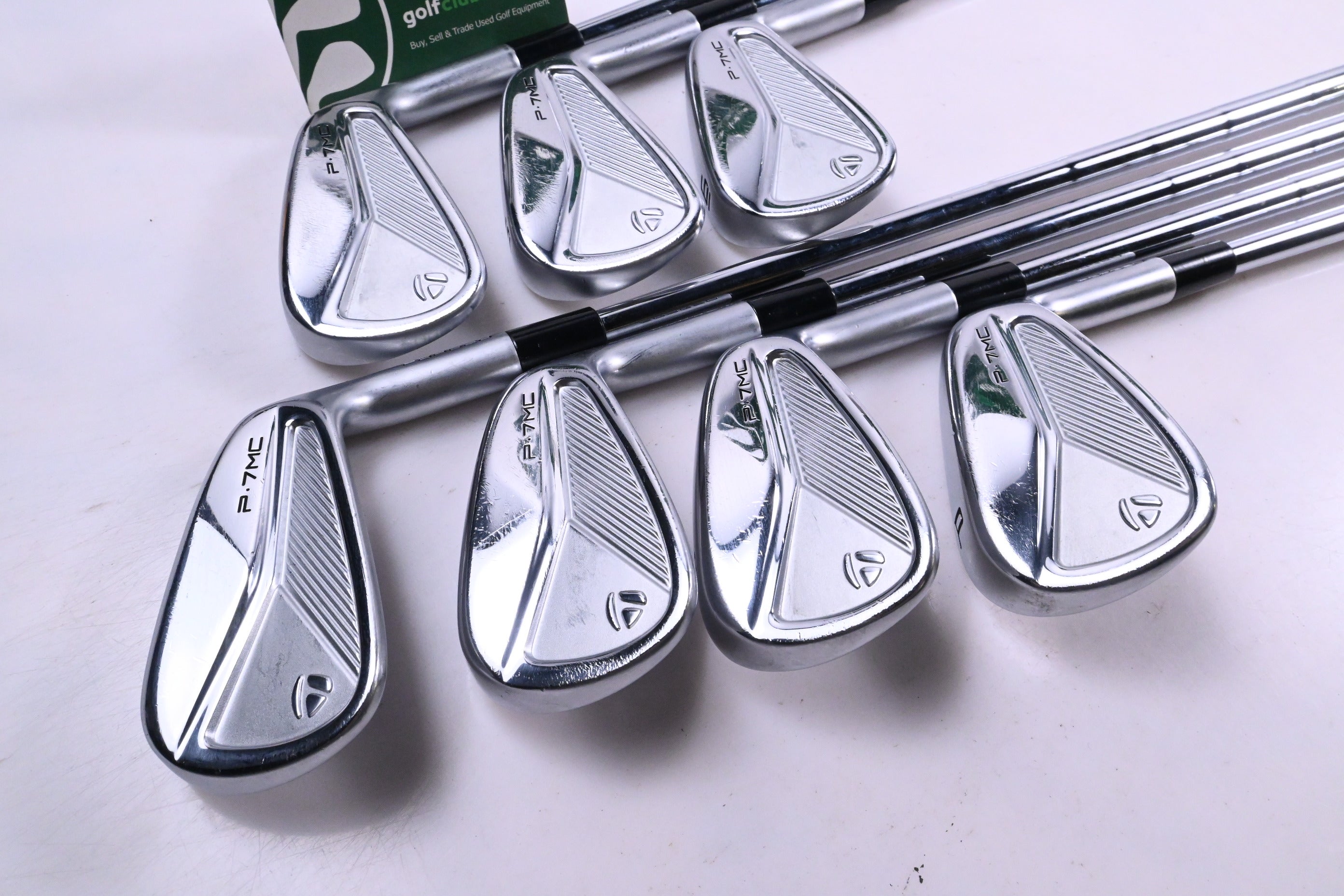 Taylormade P7MC 2023 Irons / 4-PW / Stiff Flex KBS Tour Shafts