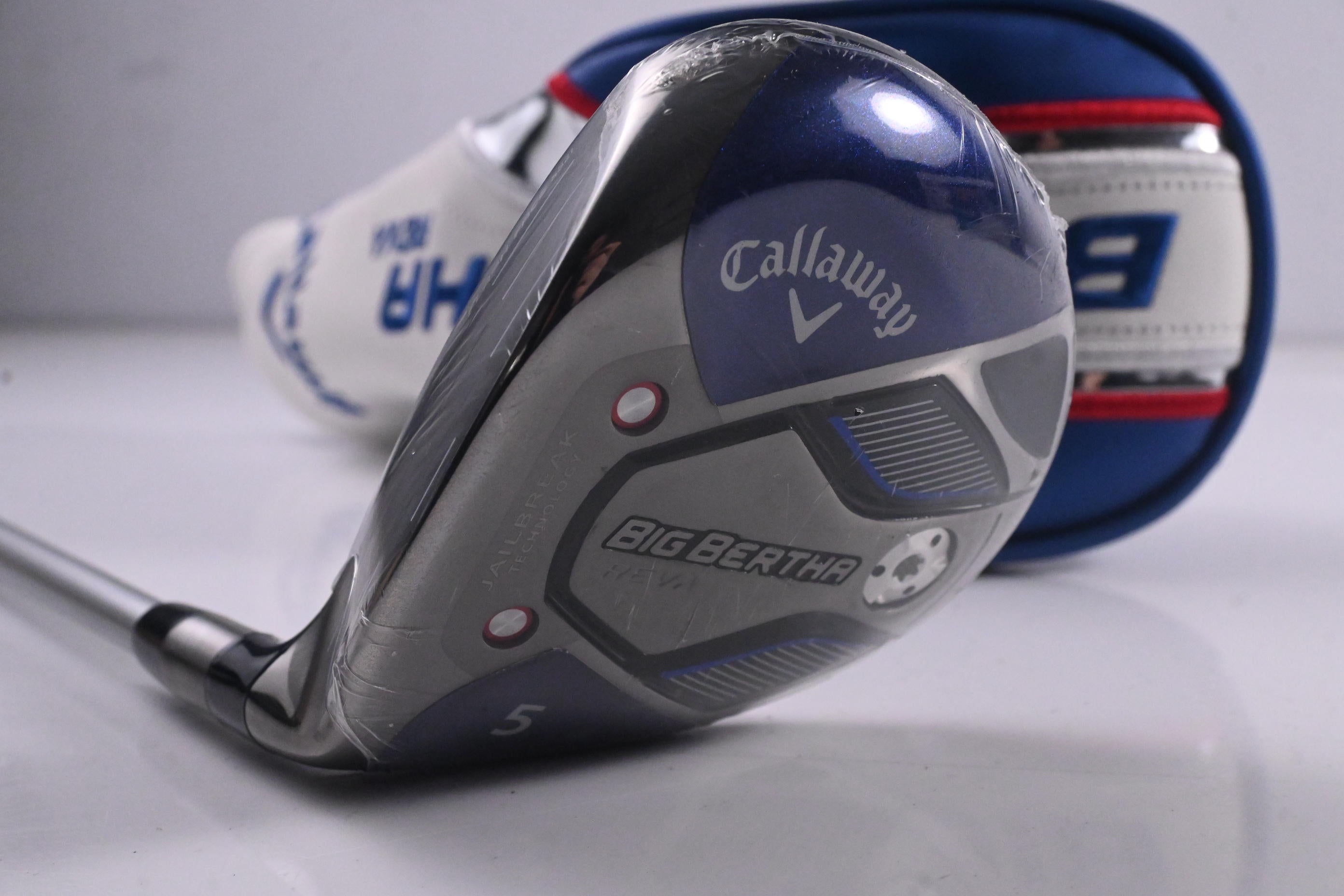Left Hand Callaway Big Bertha Reva 21 #5 Wood / 21 Degree / Ladies Flex Aldila